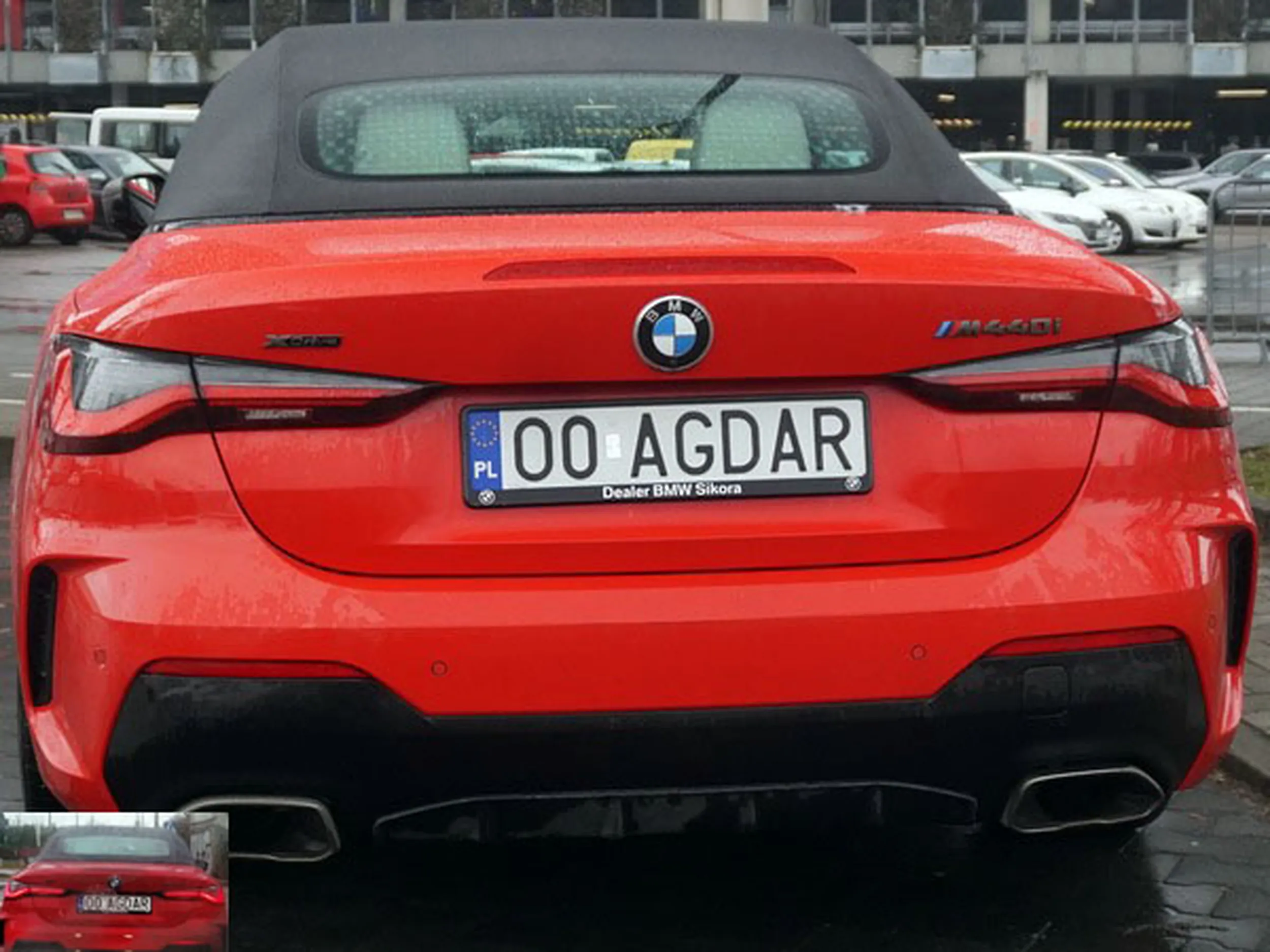 Fajny numer, blacha O0 AGDAR