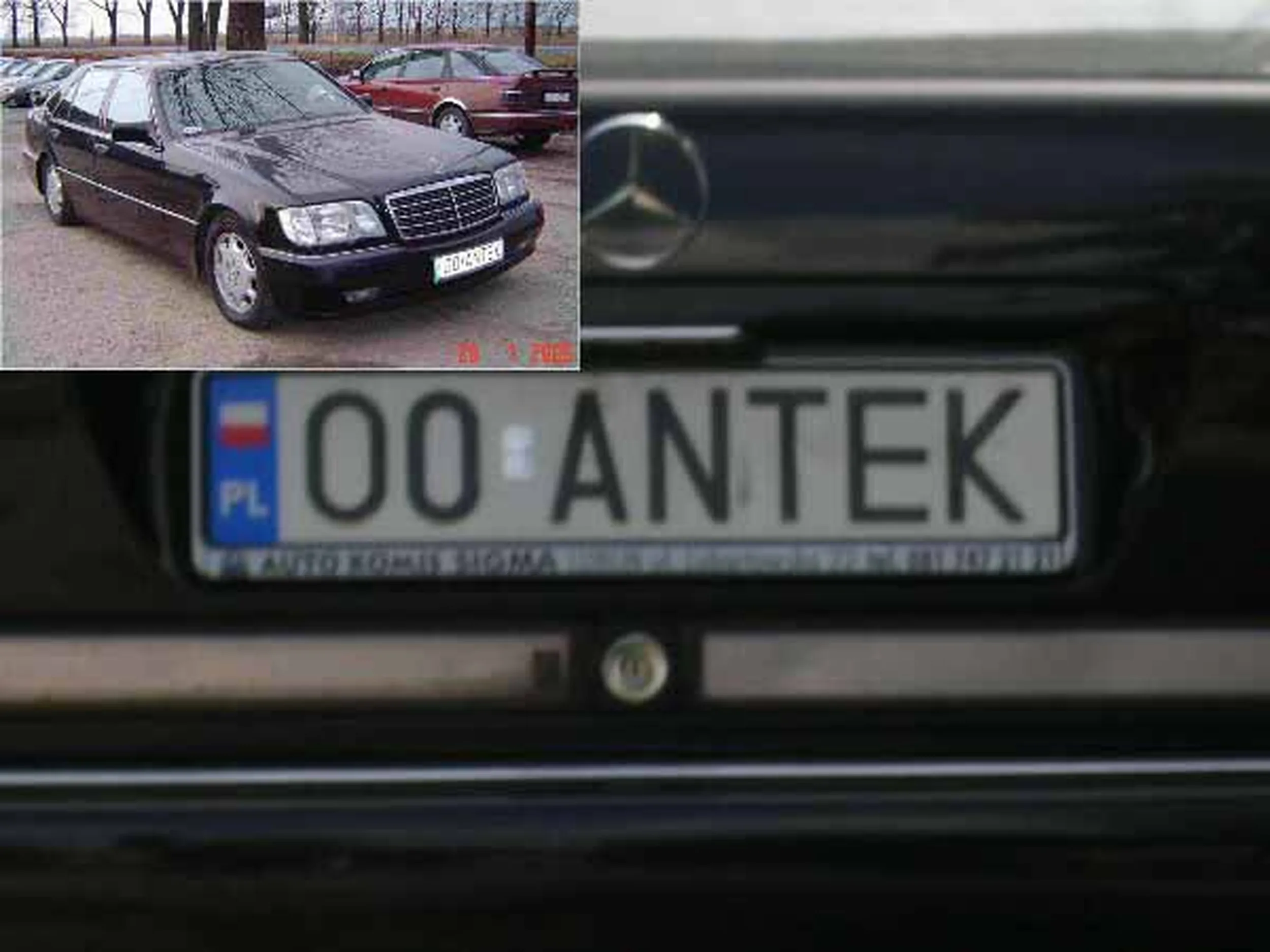 Fajny numer, blacha O0 ANTEK