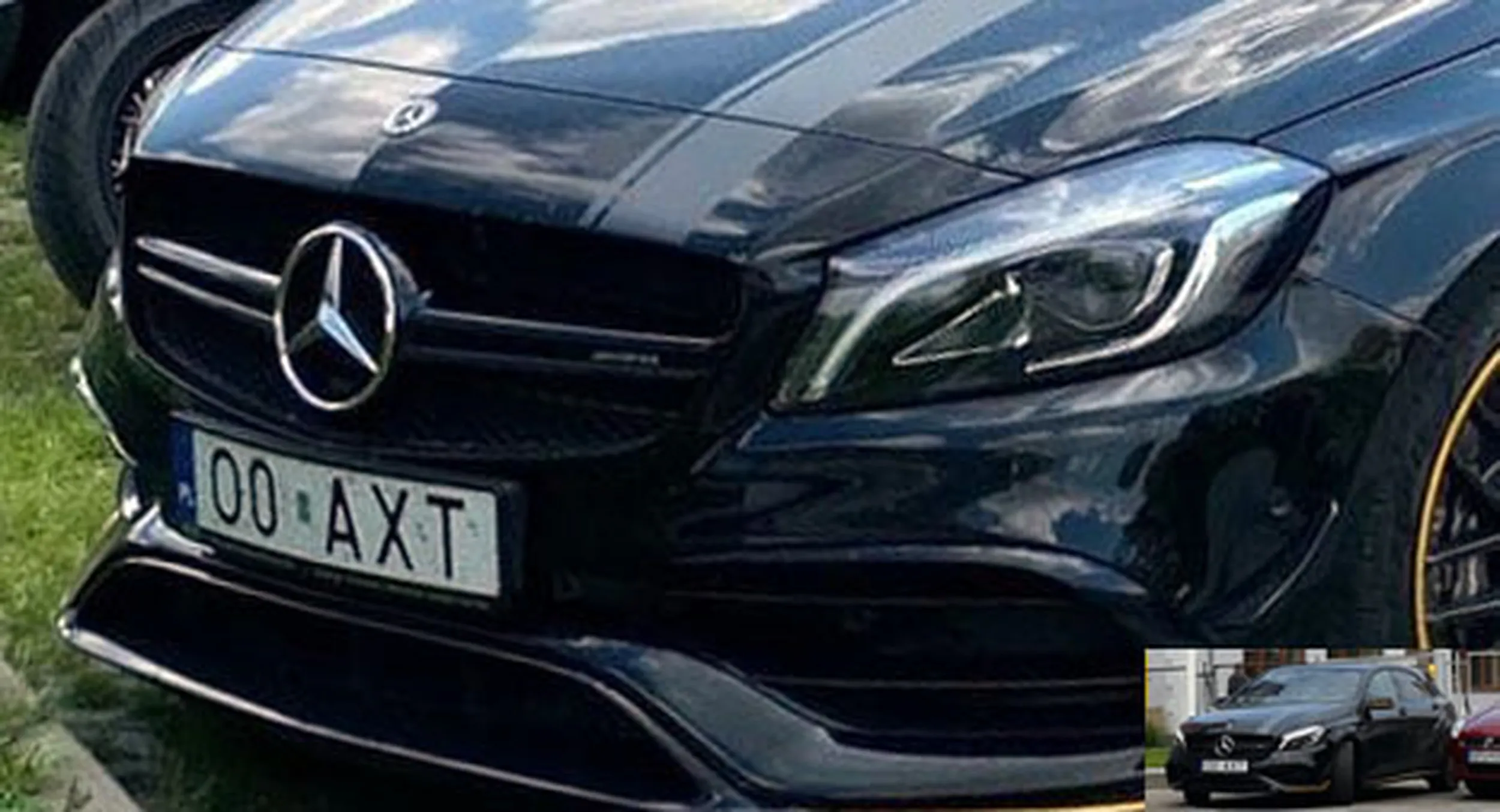 Fajny numer, blacha O0 AXT