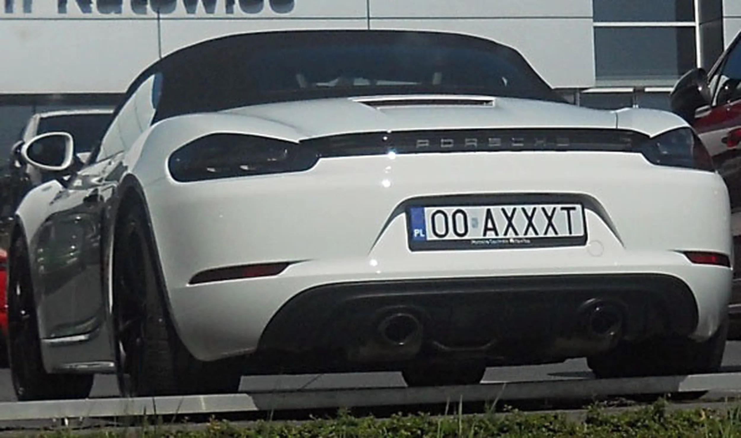 Fajny numer, blacha O0 AXXXT