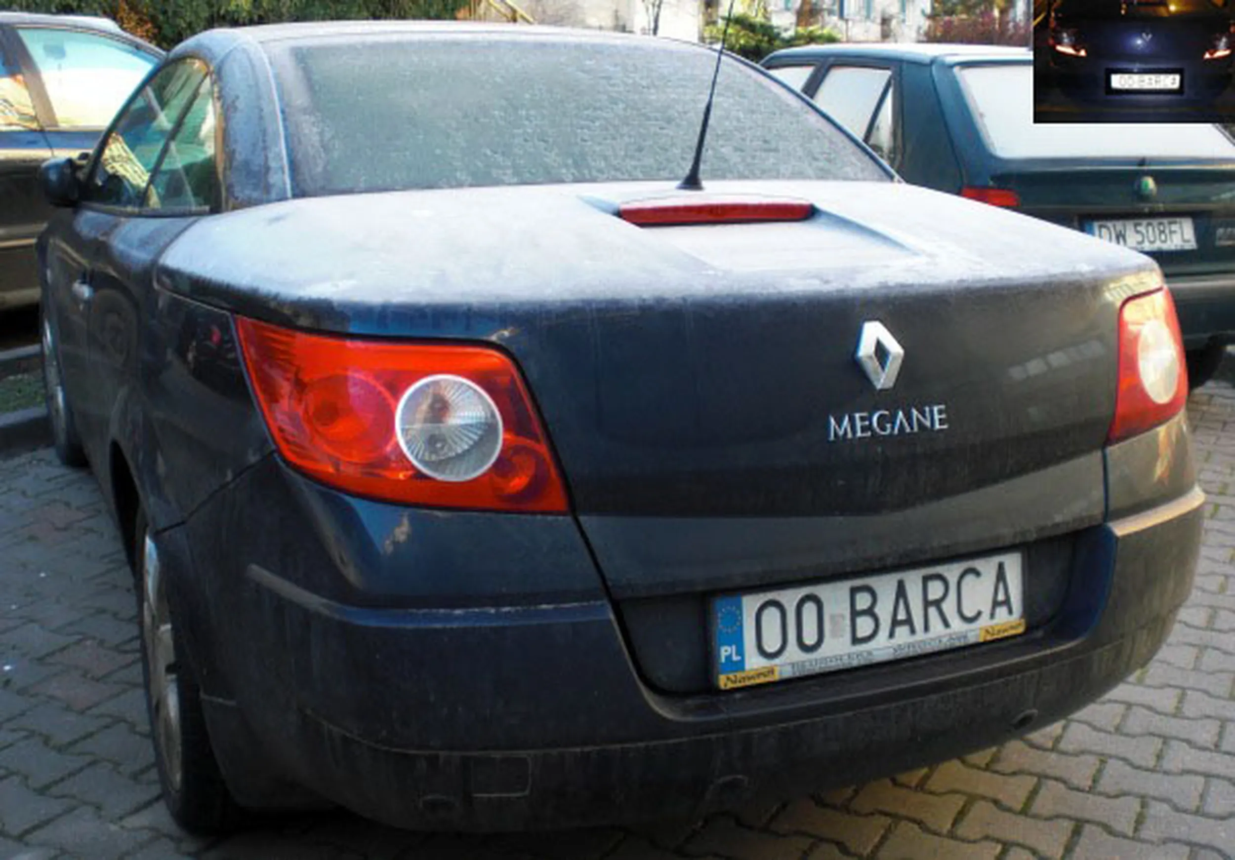 Fajny numer, blacha O0 BARCA