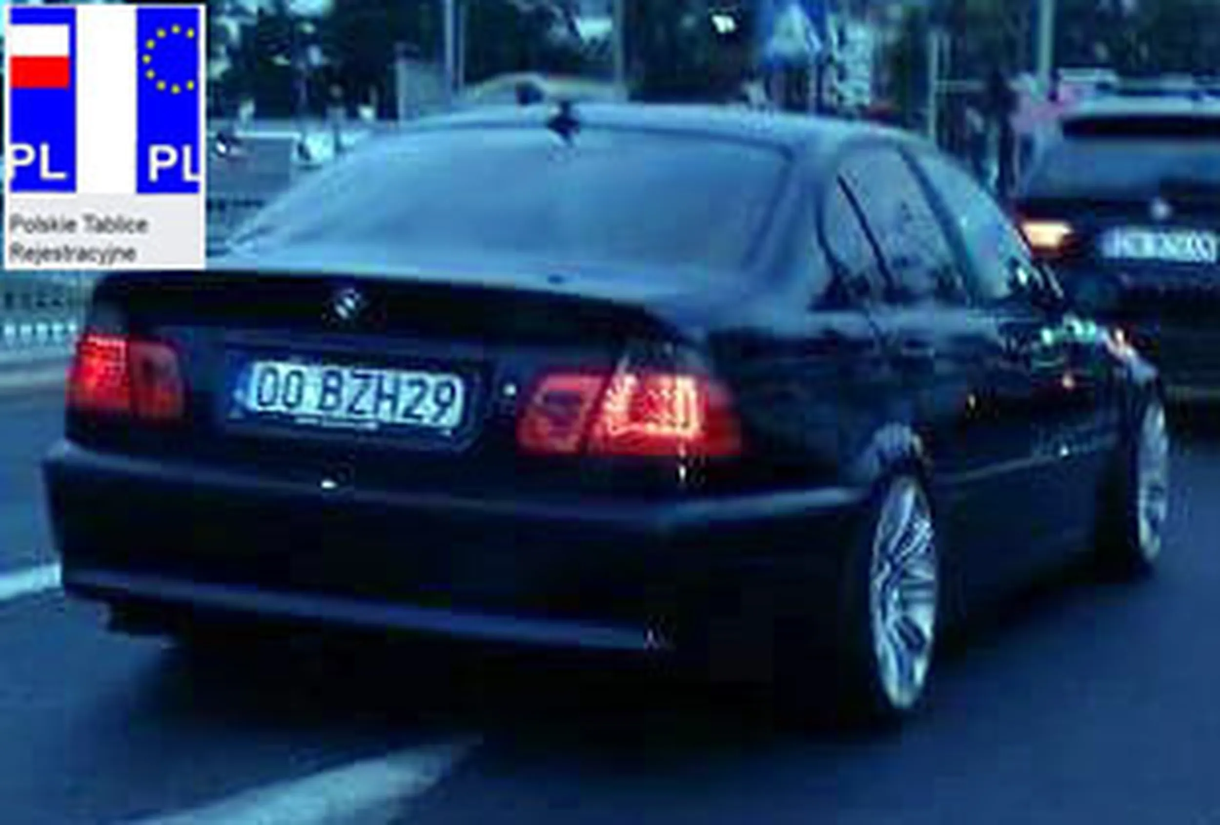 Fajny numer, blacha O0 BZH29