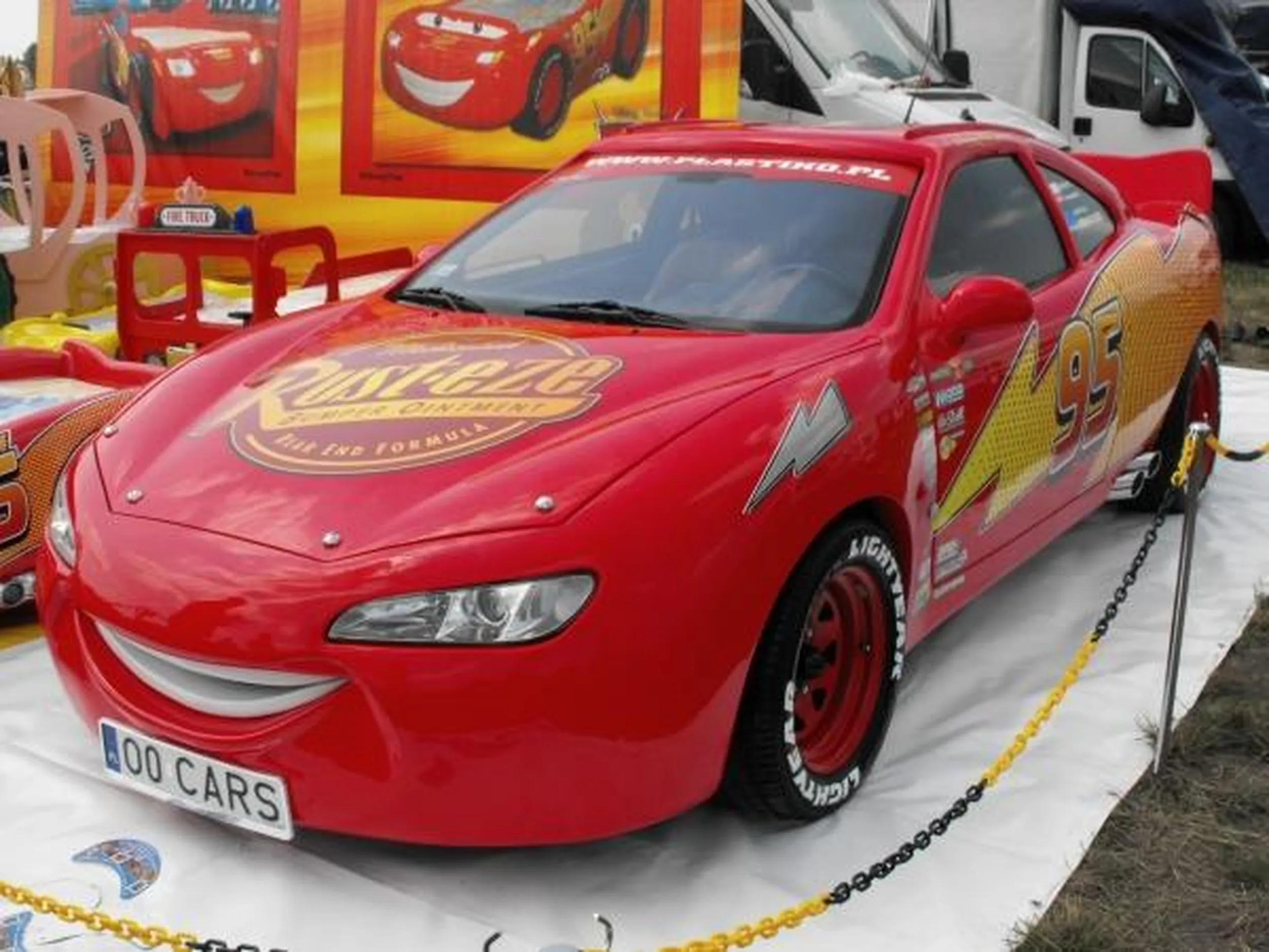 Fajny numer, blacha O0 CARS