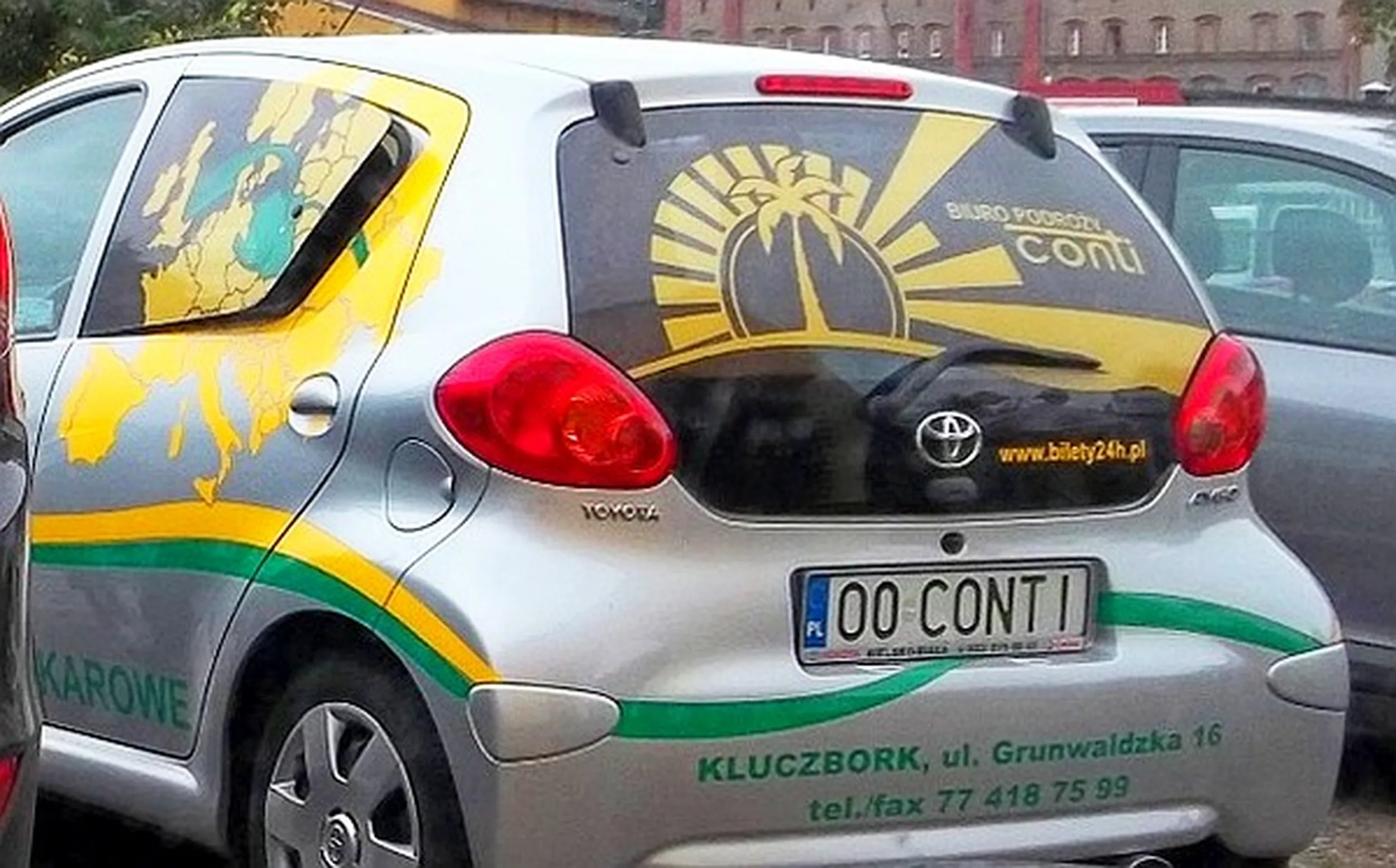 Fajny numer, blacha O0 CONTI