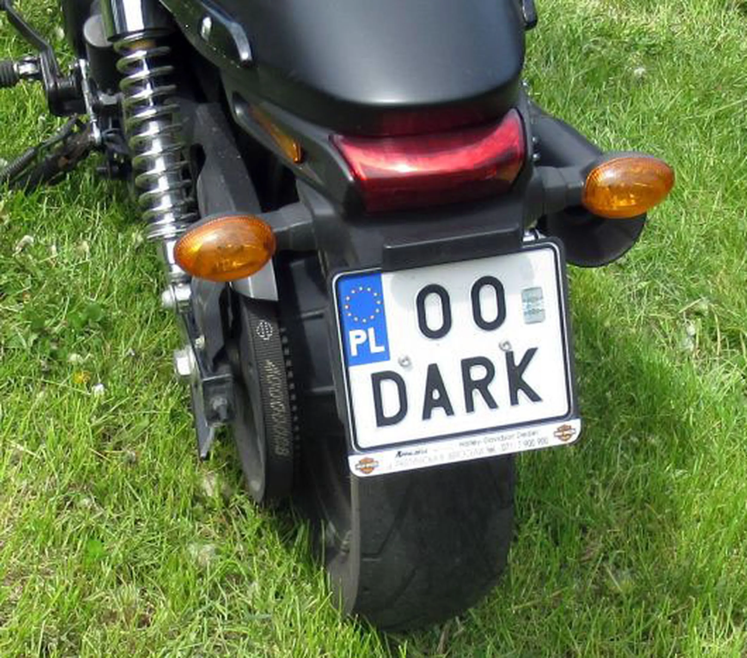 Fajny numer, blacha O0 DARK