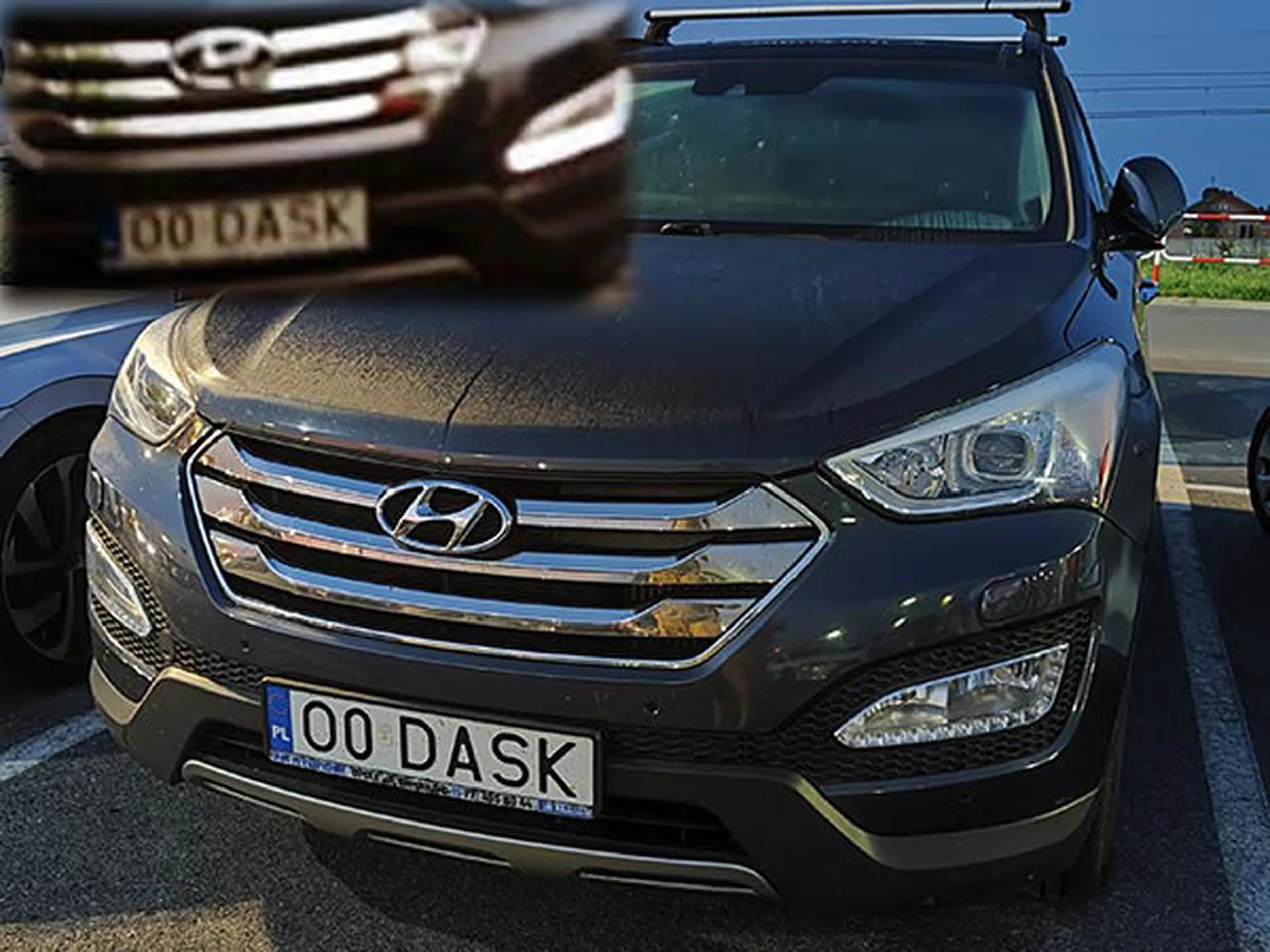 Fajny numer, blacha O0 DASK