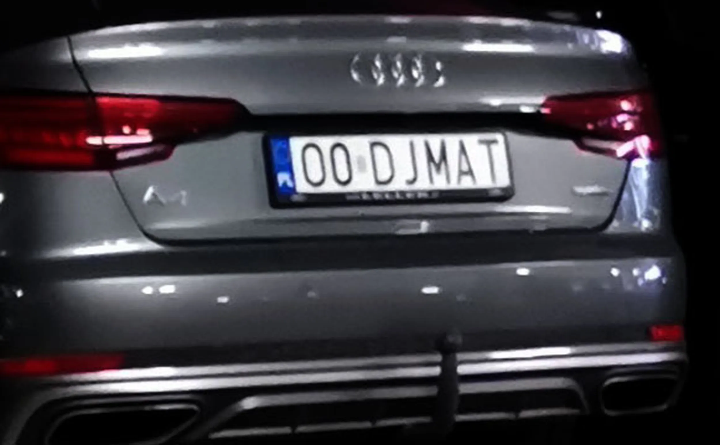 Fajny numer, blacha O0 DJMAT