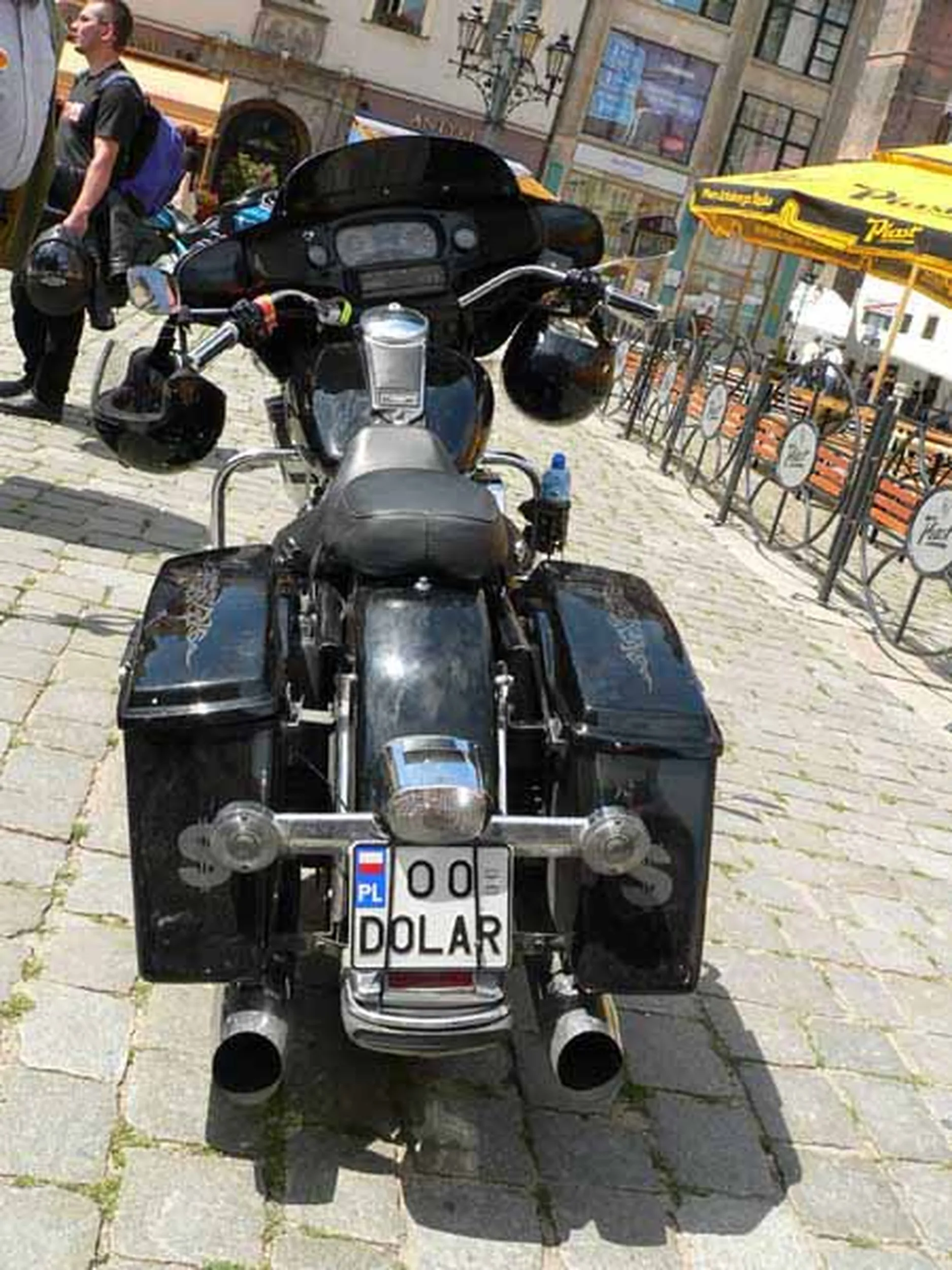 Fajny numer, blacha O0 DOLAR