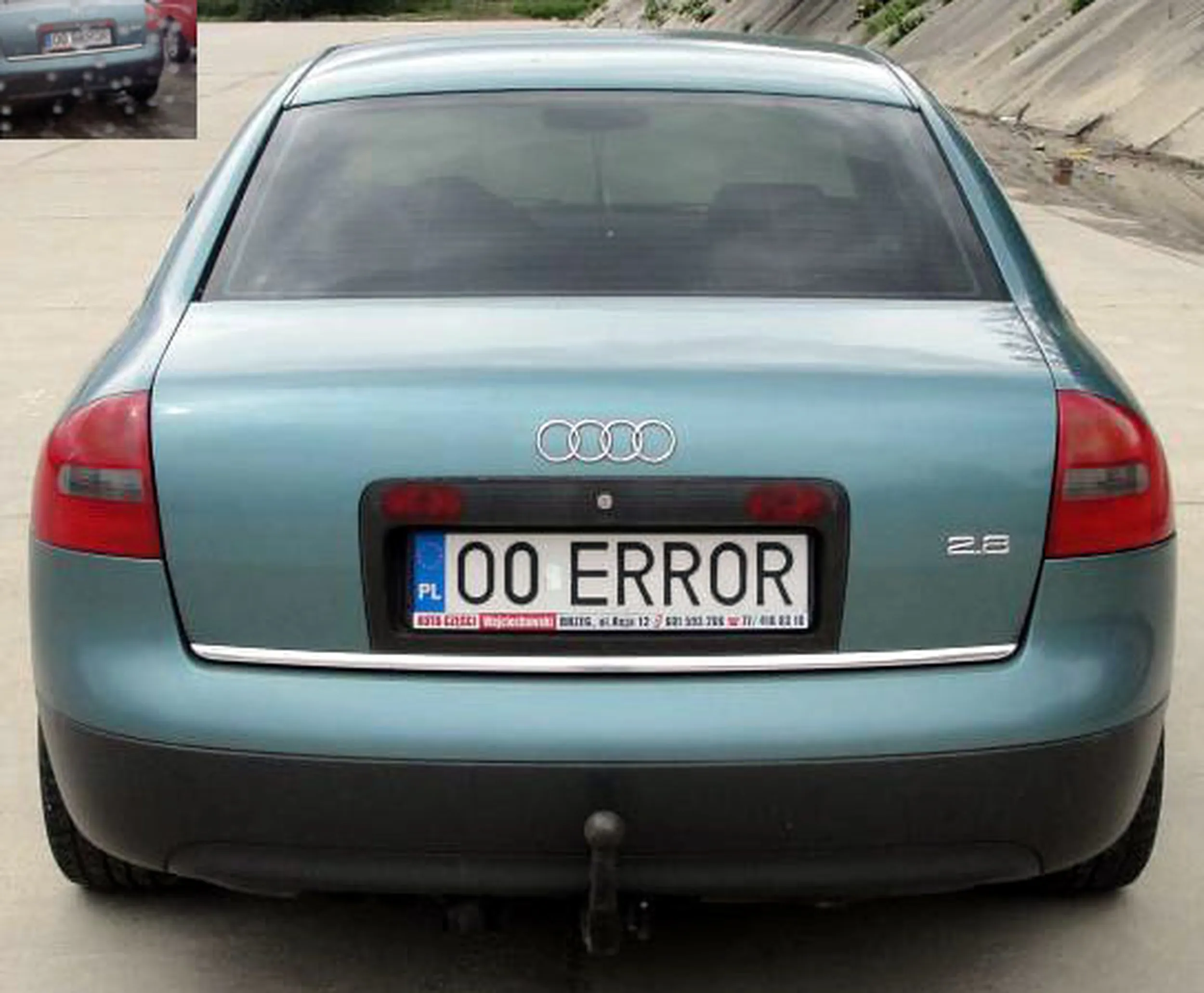 Fajny numer, blacha O0 ERROR