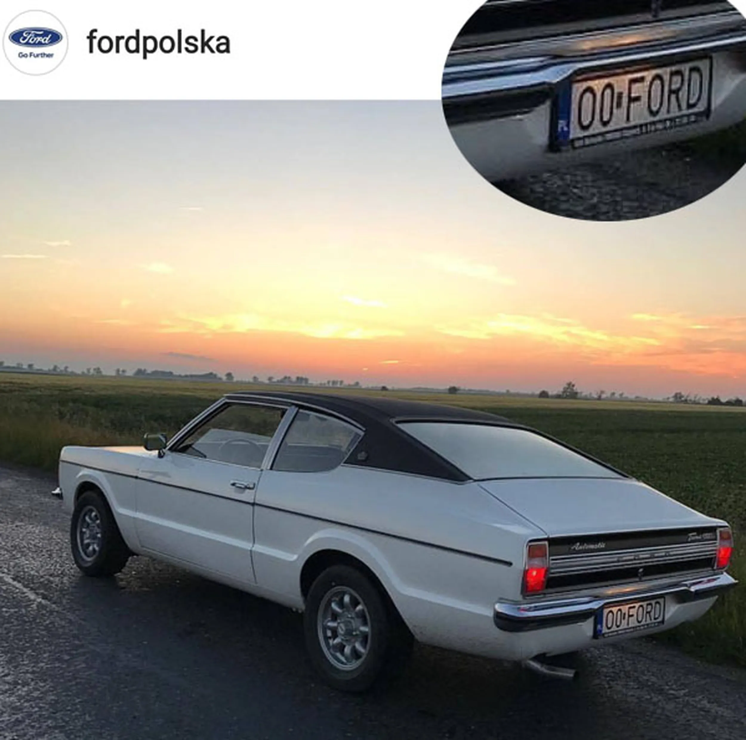 Fajny numer, blacha O0 FORD
