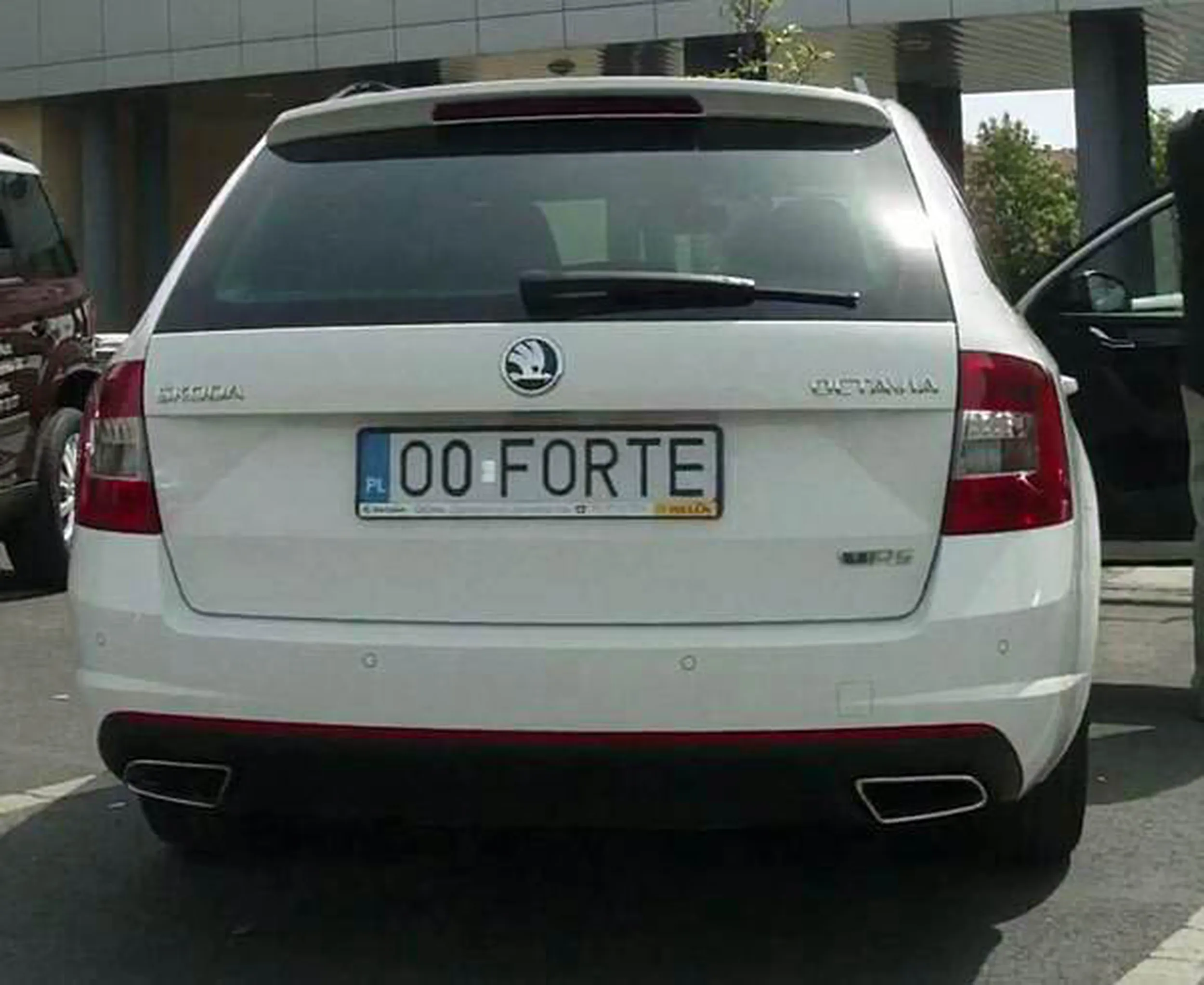 Fajny numer, blacha O0 FORTE