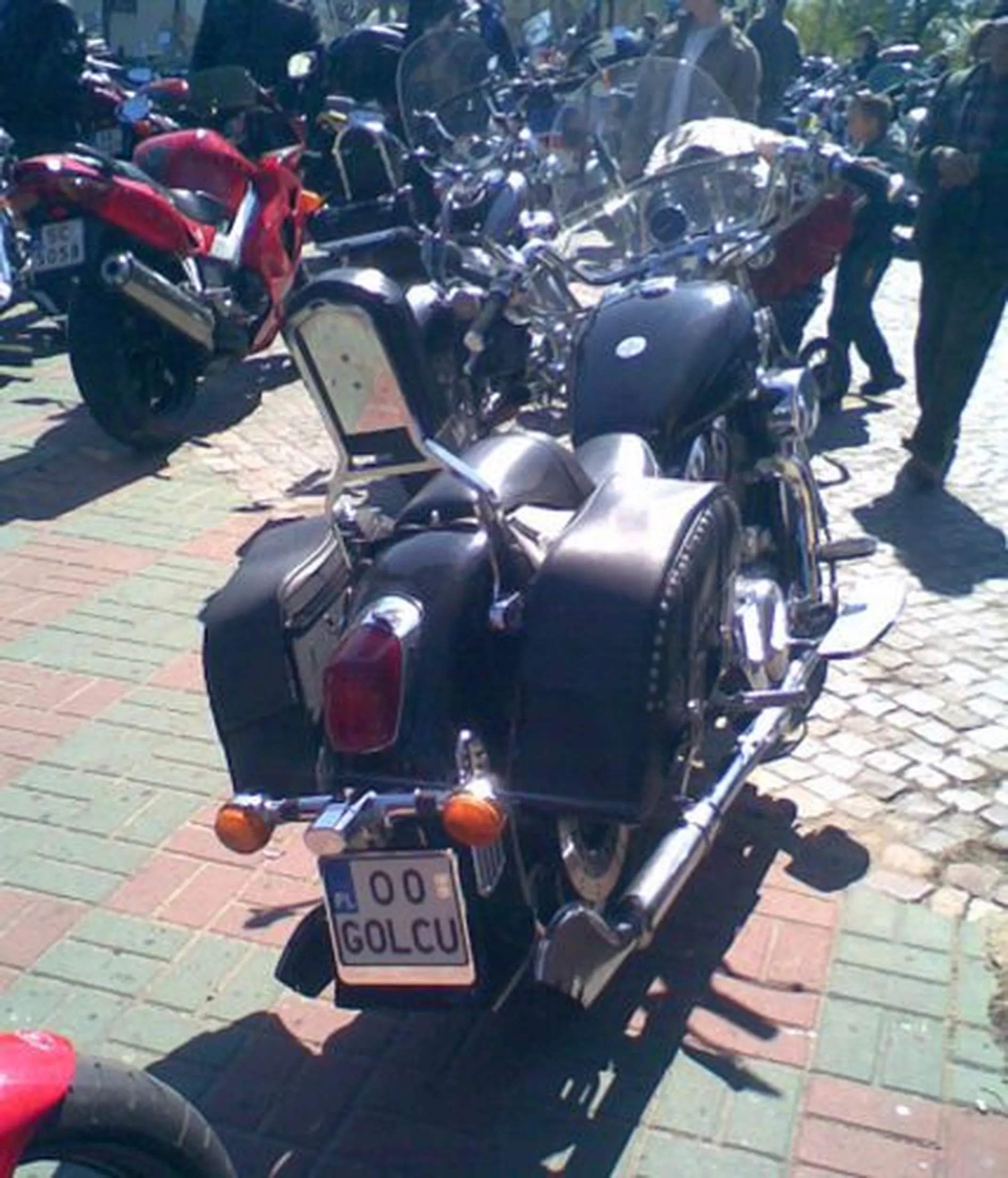 Fajny numer, blacha O0 GOLCU