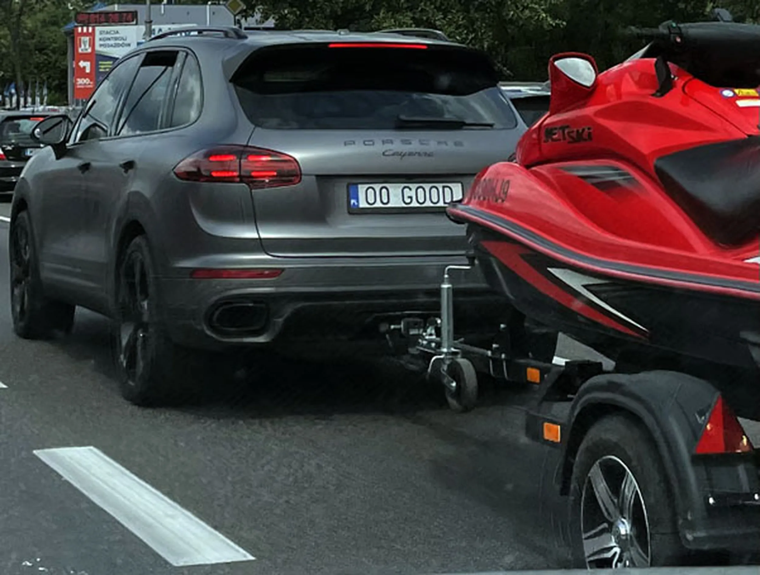 Fajny numer, blacha O0 GOOD