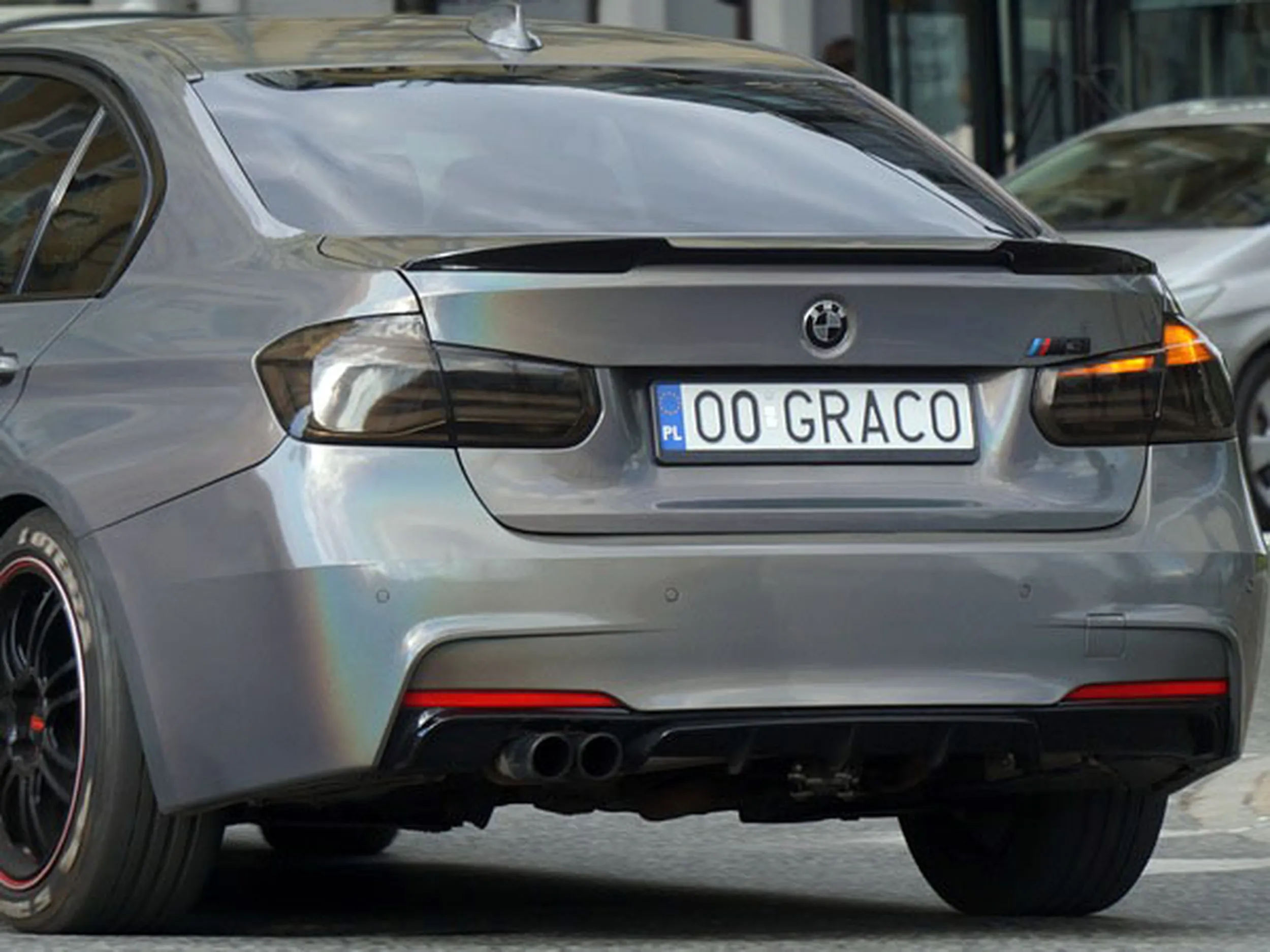 Fajny numer, blacha O0 GRACO