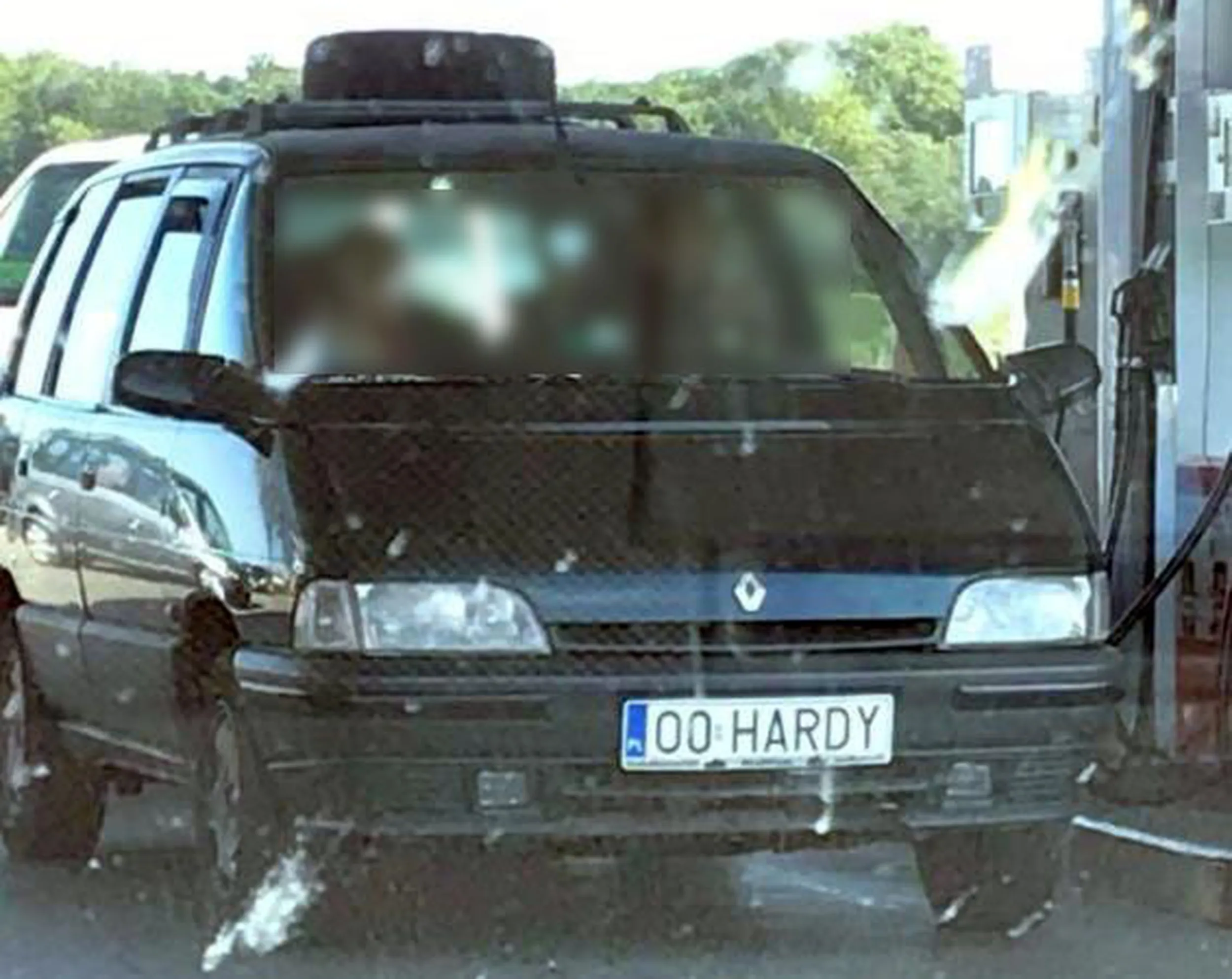 Fajny numer, blacha O0 HARDY