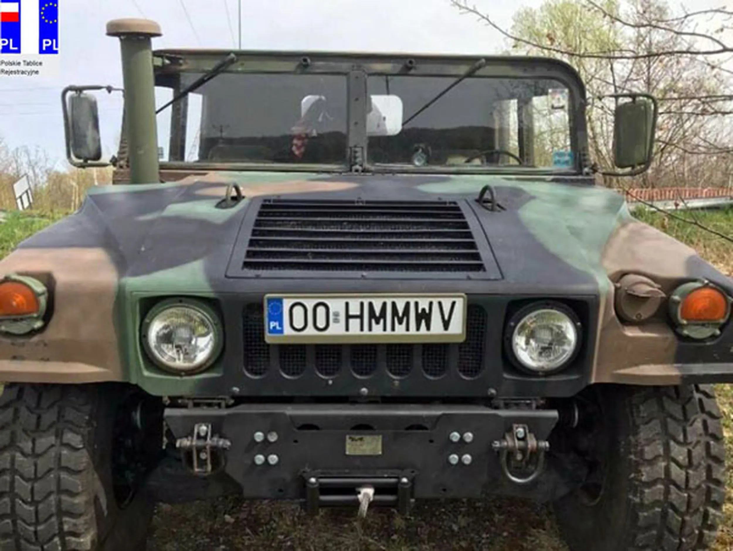 Fajny numer, blacha O0 HMMWV