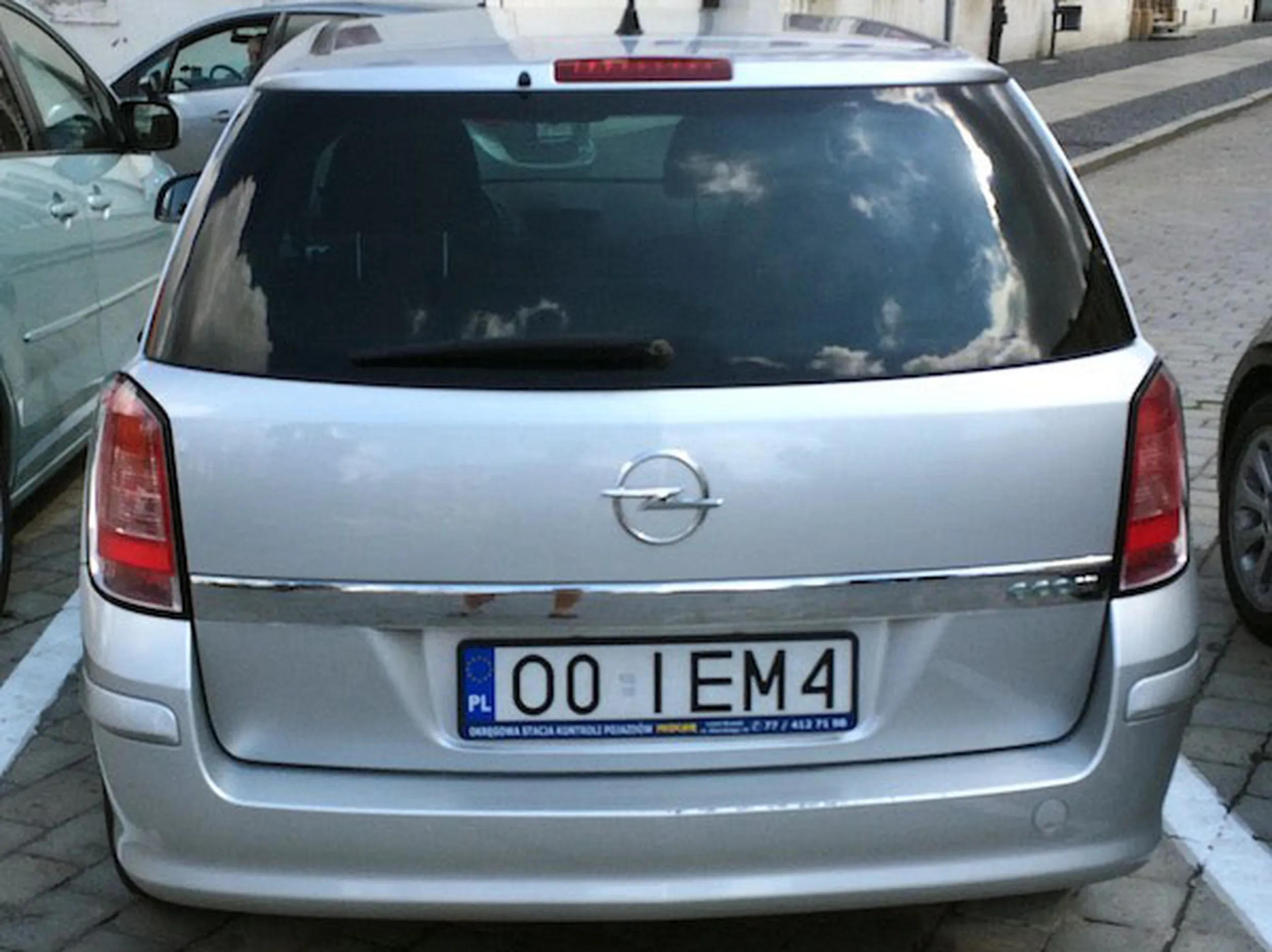 Fajny numer, blacha O0 IEM4