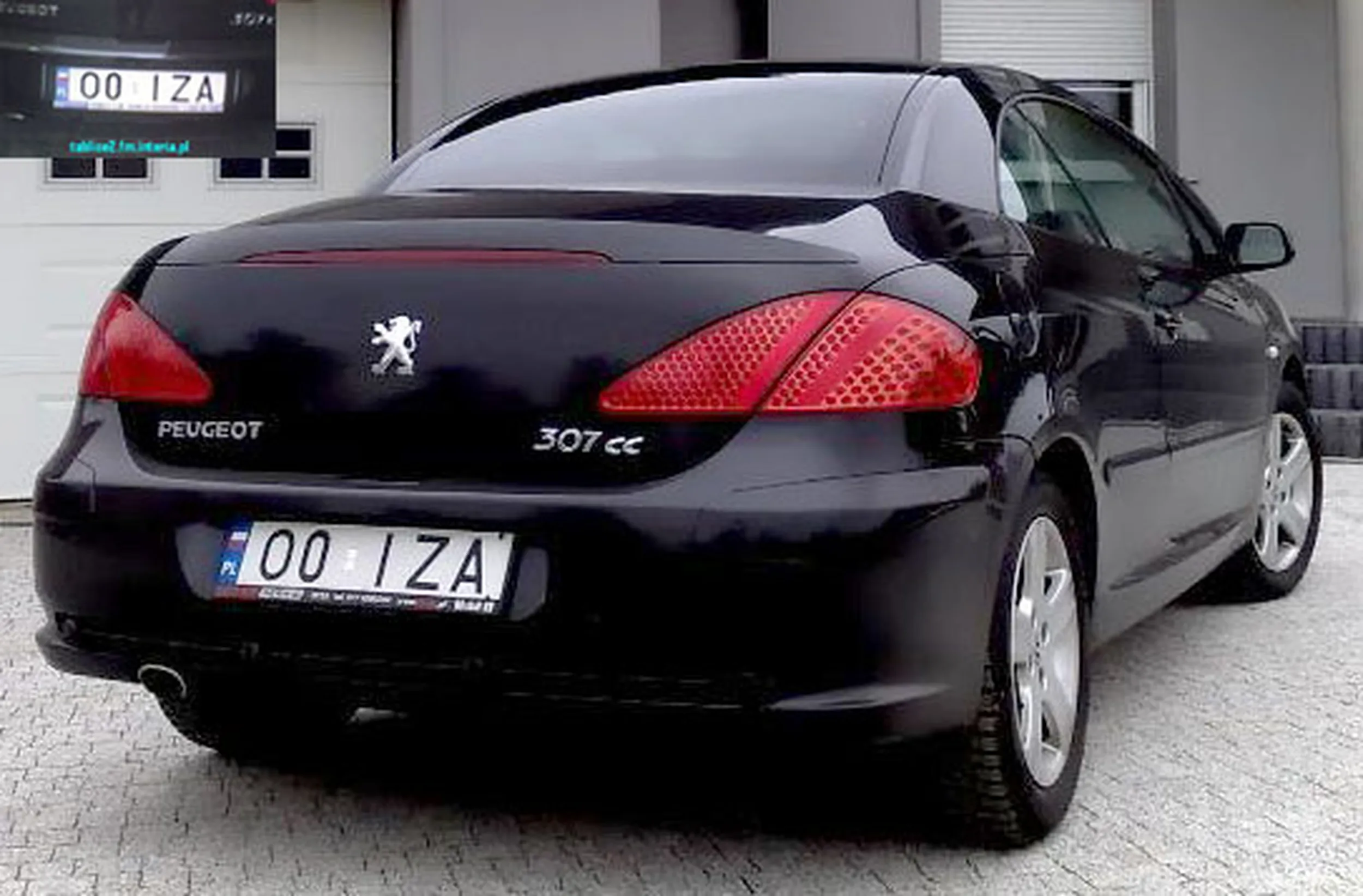 Fajny numer, blacha O0 IZA