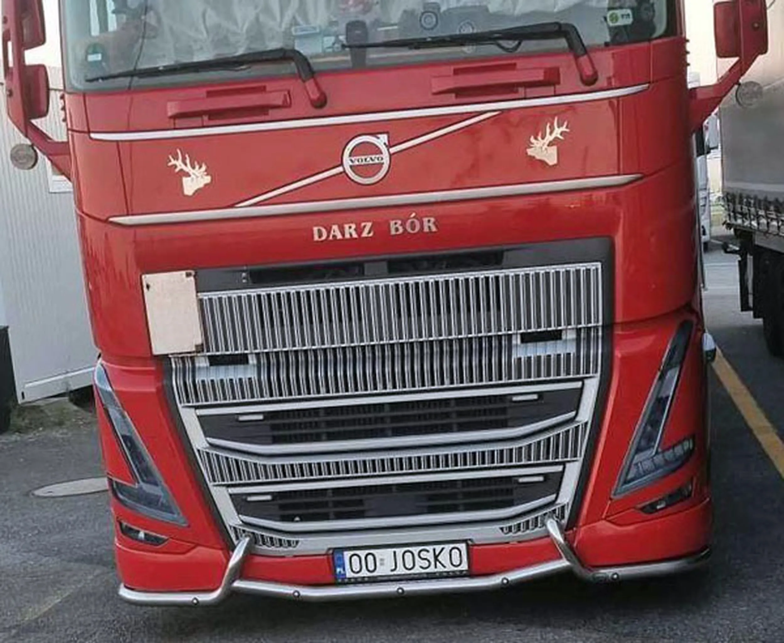 Fajny numer, blacha O0 JOSKO