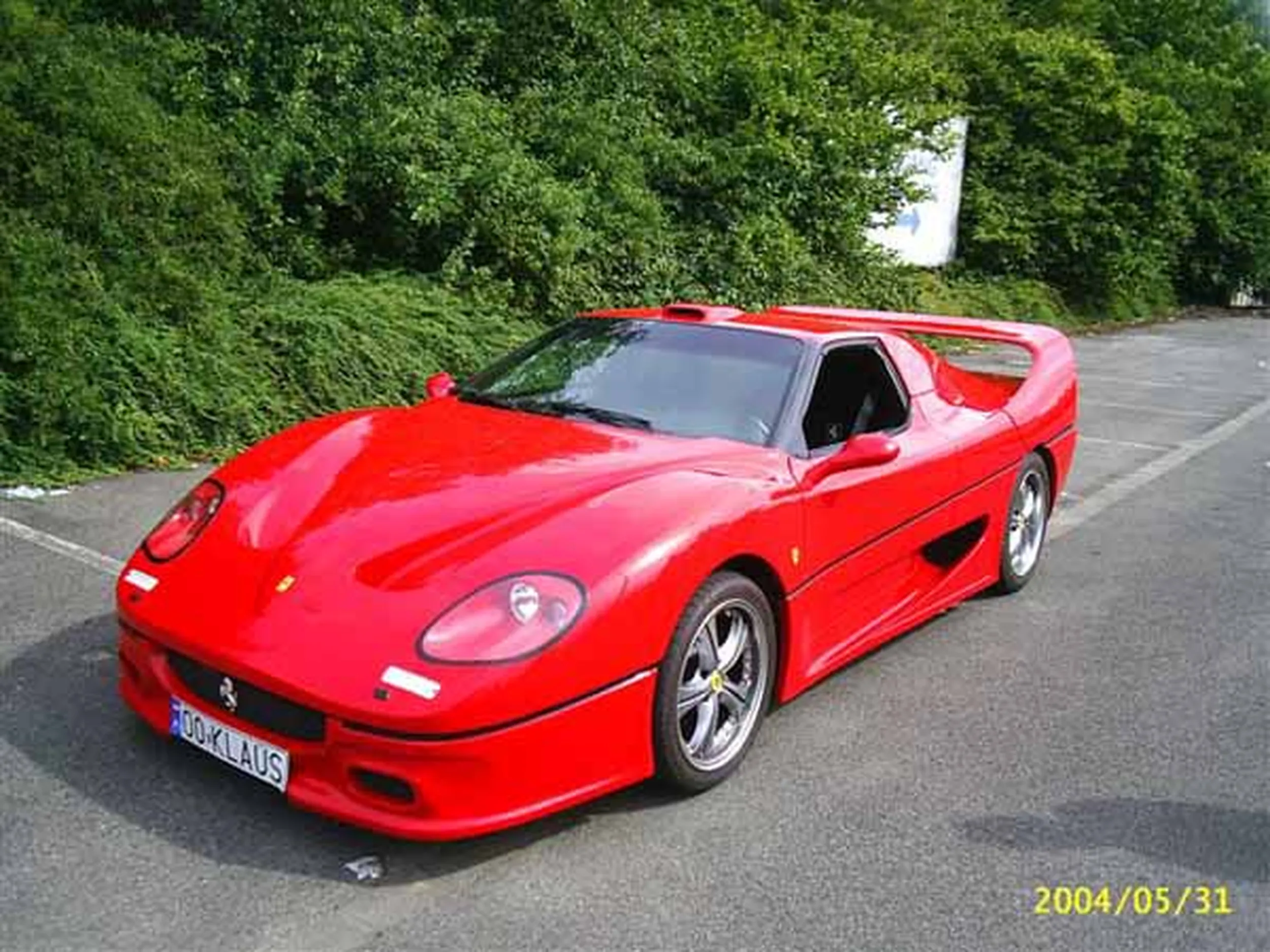 Fajny numer, blacha O0 KLAUS