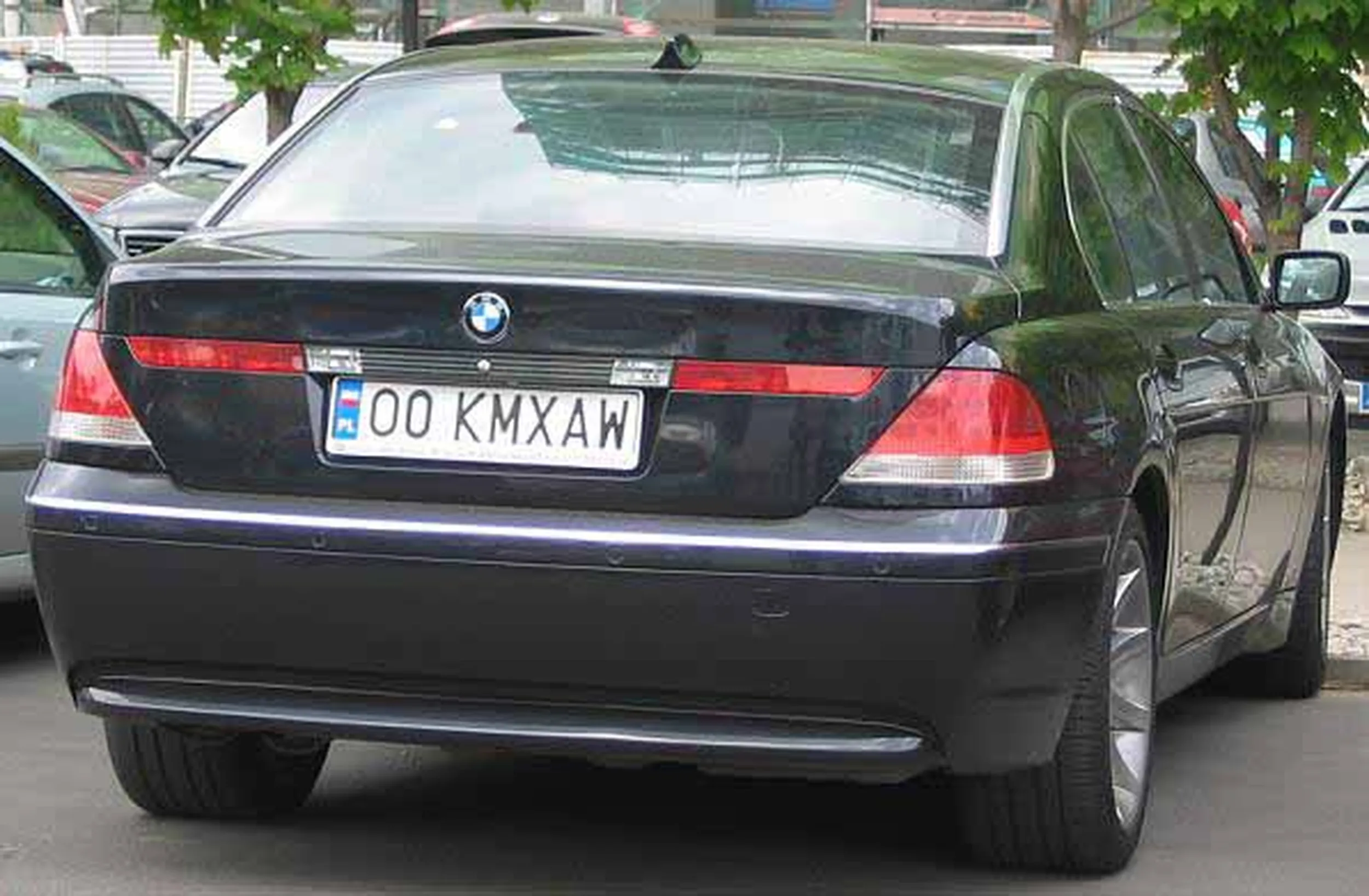 Fajny numer, blacha O0 KMXAW