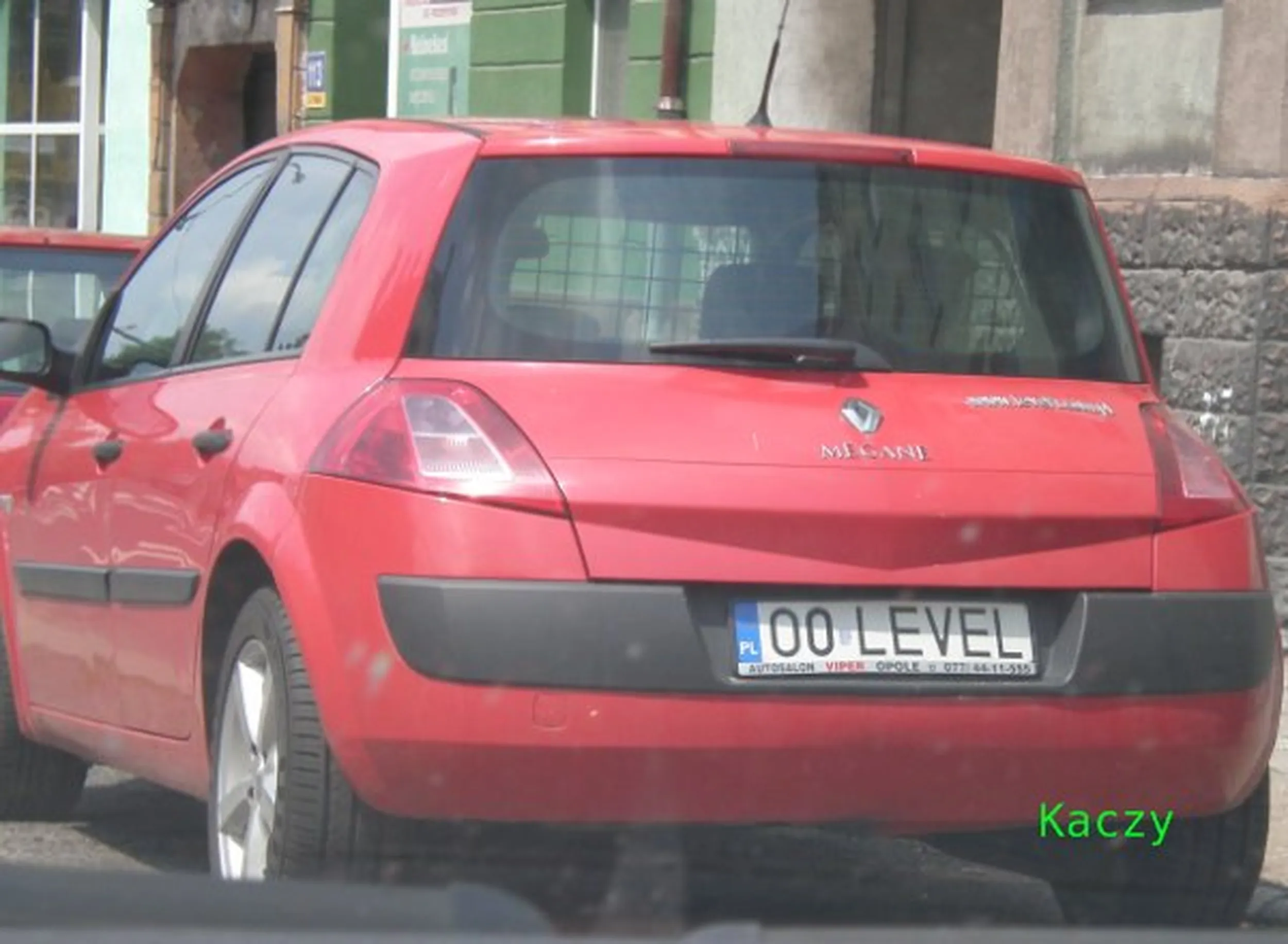 Fajny numer, blacha O0 LEVEL