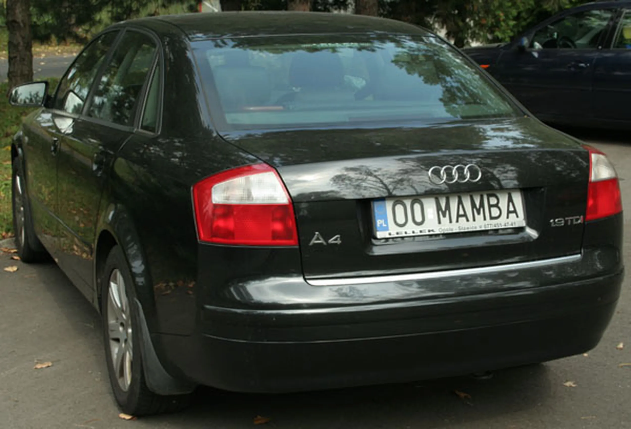 Fajny numer, blacha O0 MAMBA