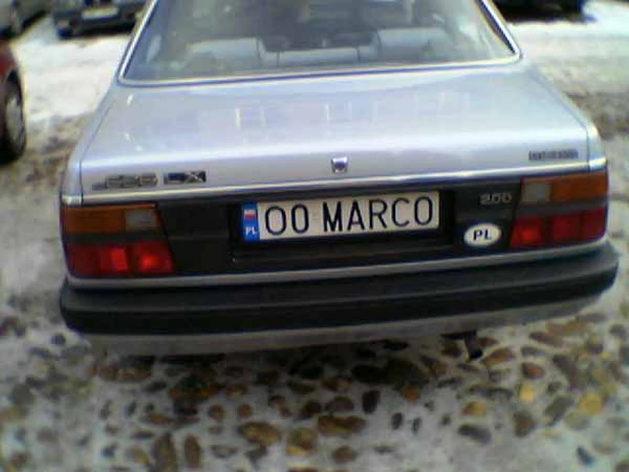 Fajny numer, blacha O0 MARCO