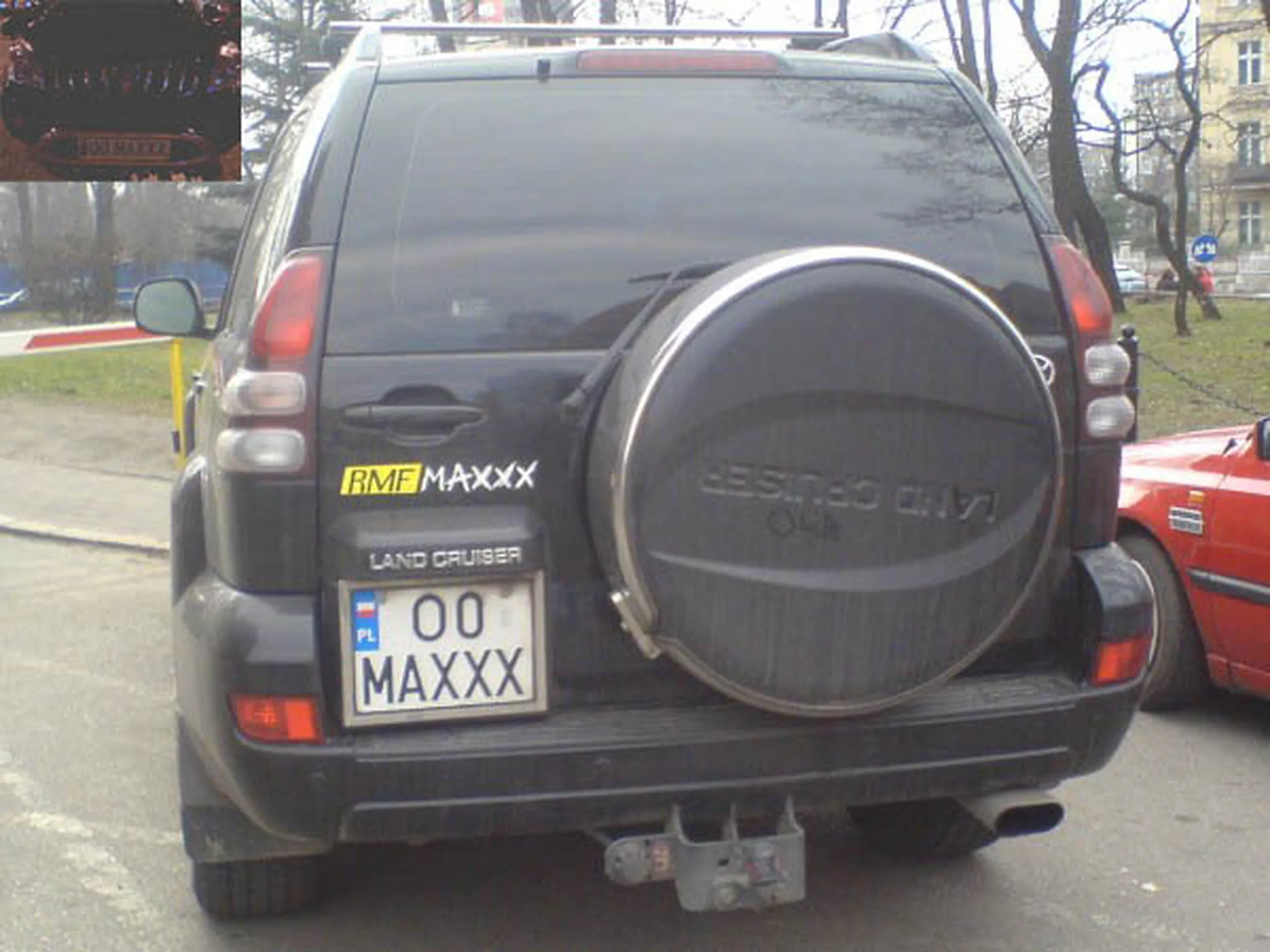 Fajny numer, blacha O0 MAXXX