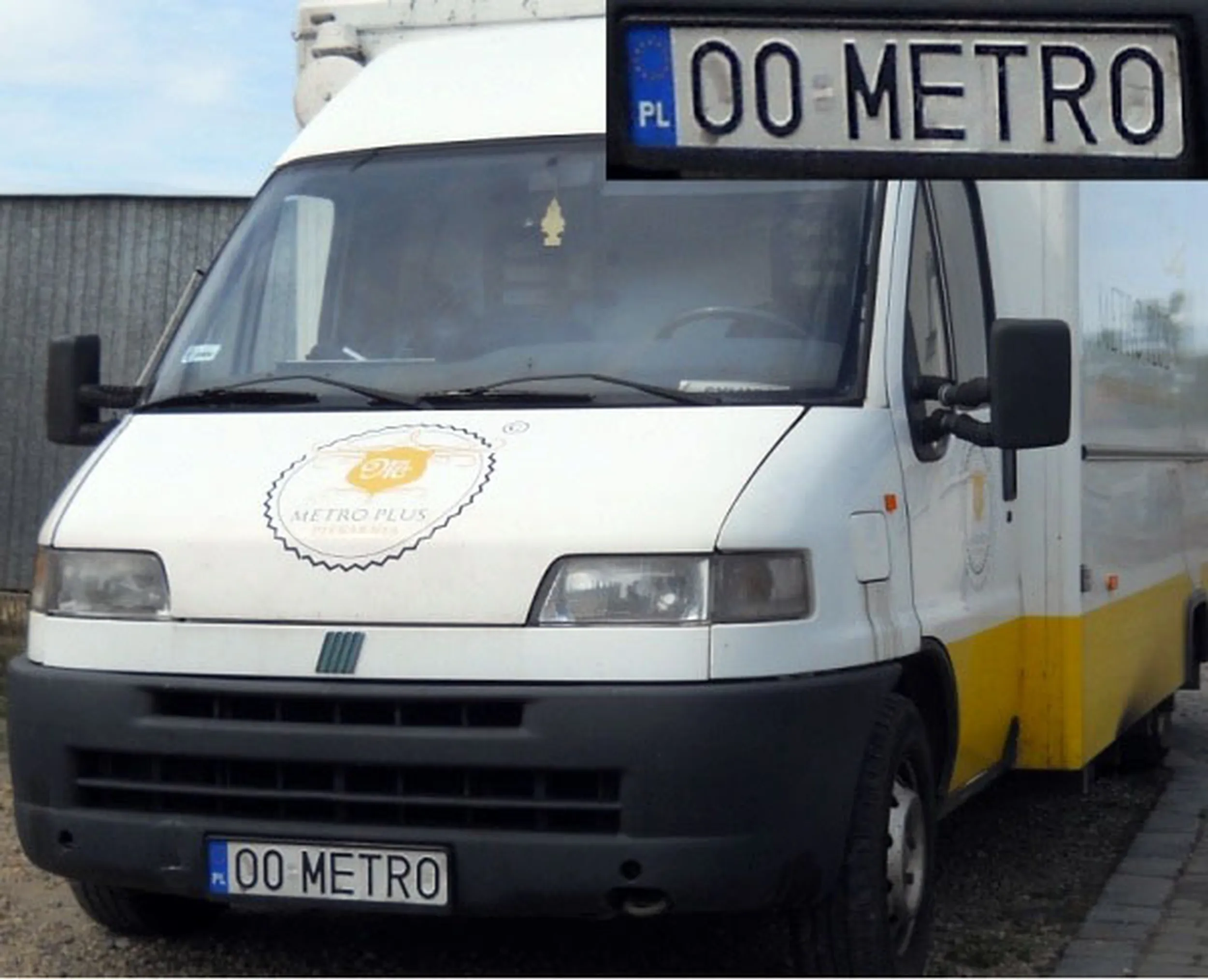 Fajny numer, blacha O0 METRO