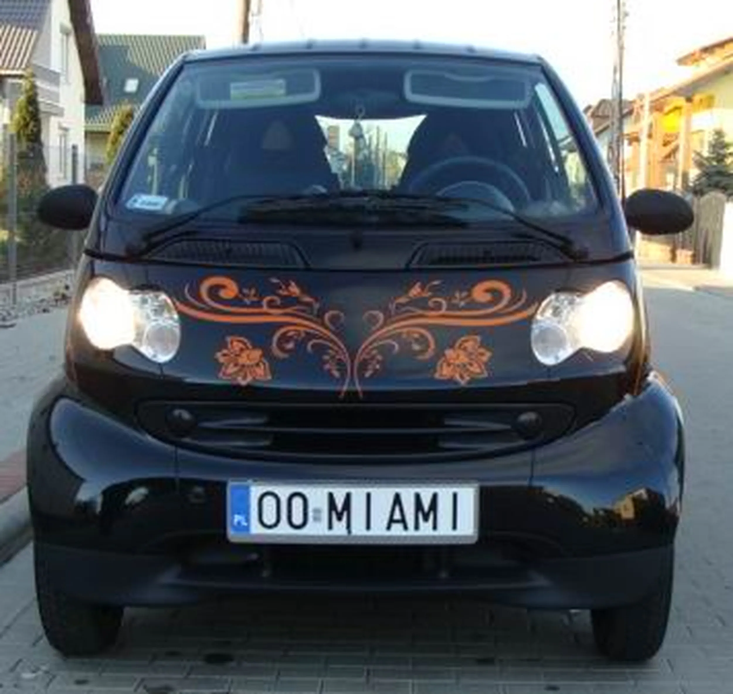 Fajny numer, blacha O0 MIAMI