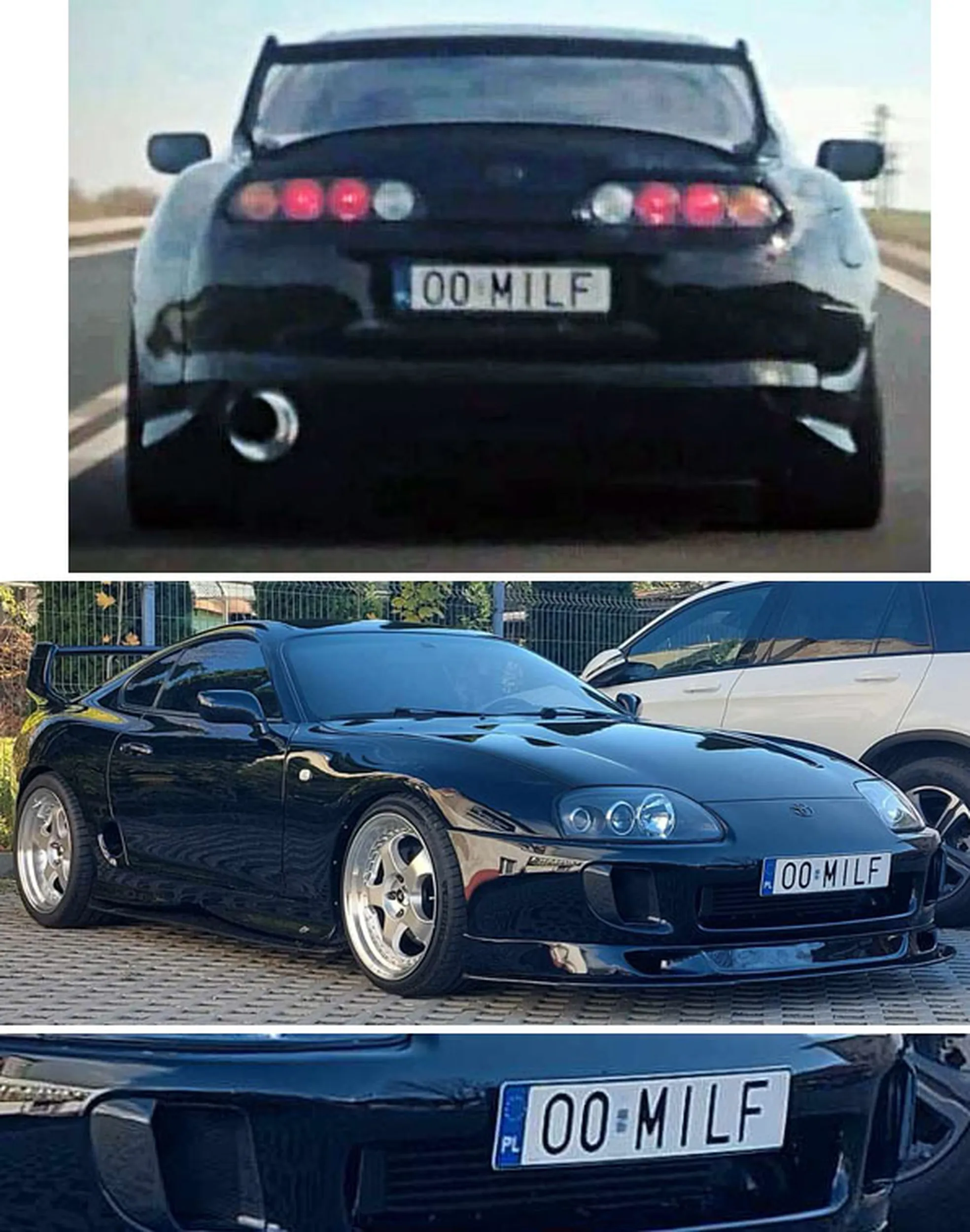 Fajny numer, blacha O0 MILF