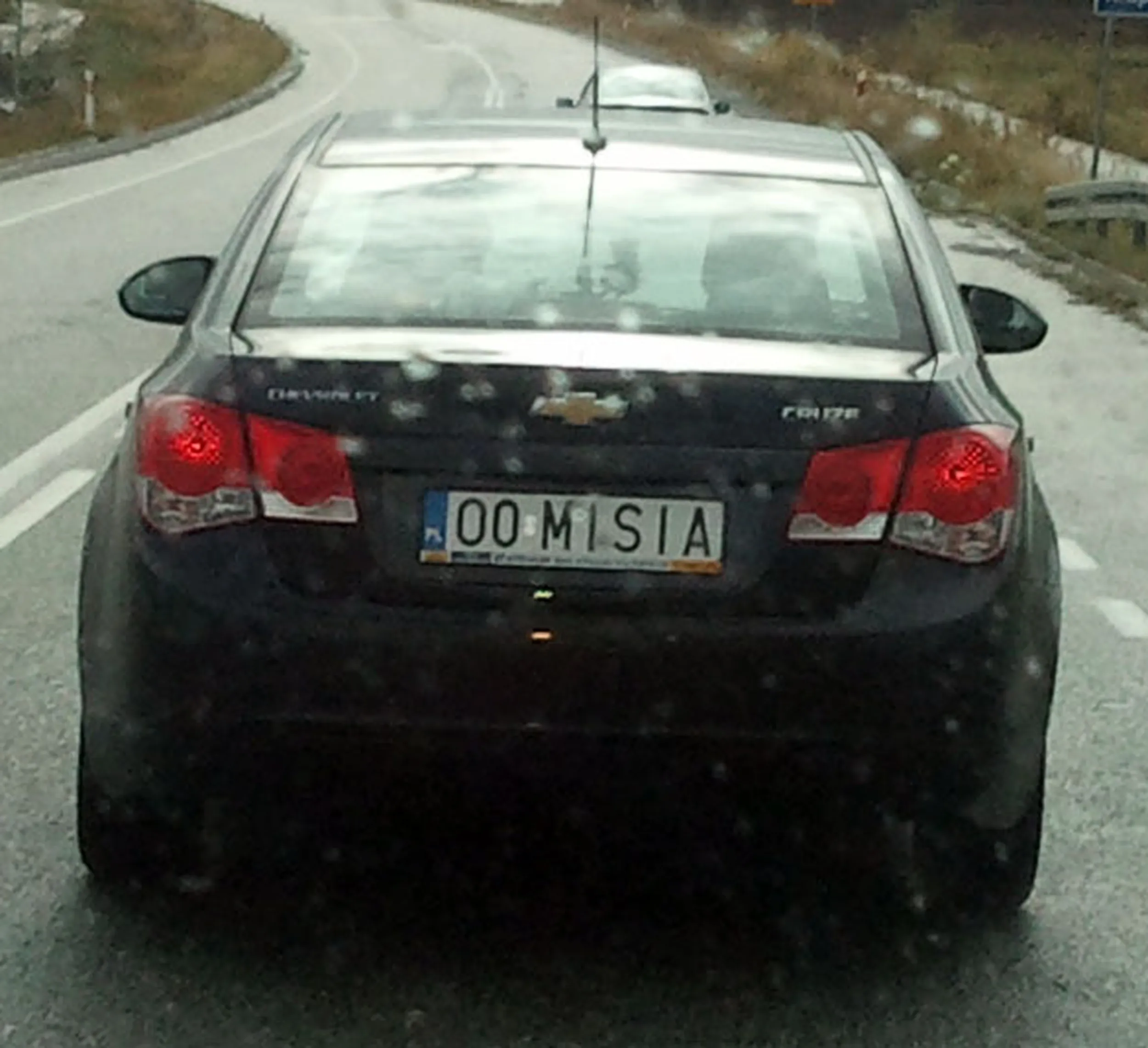 Fajny numer, blacha O0 MISIA