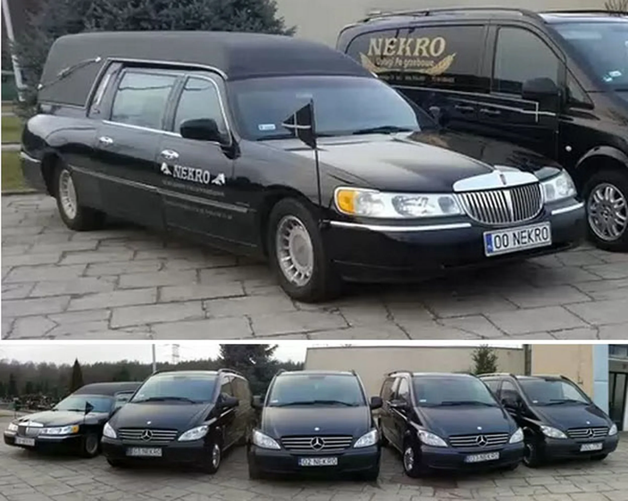 Fajny numer, blacha O0 NEKRO