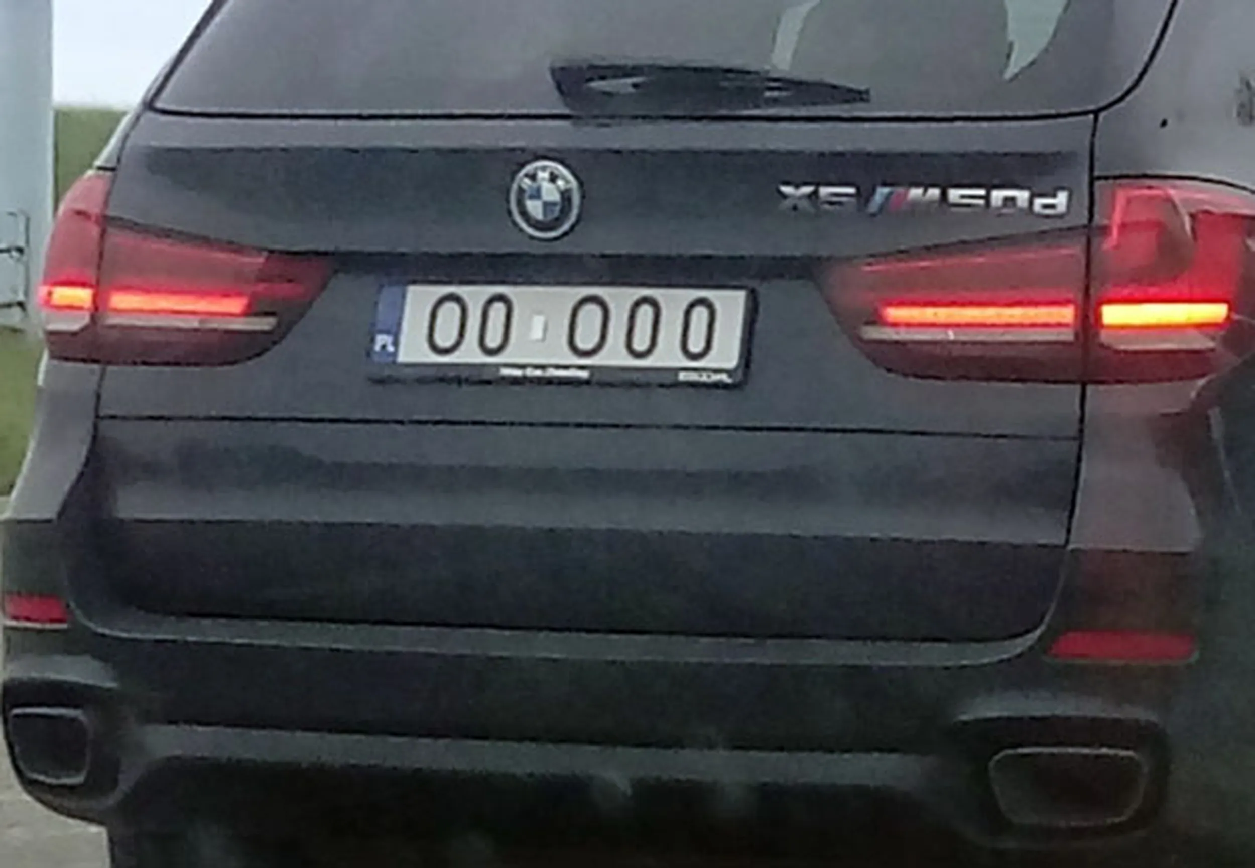 Fajny numer, blacha O0 O00