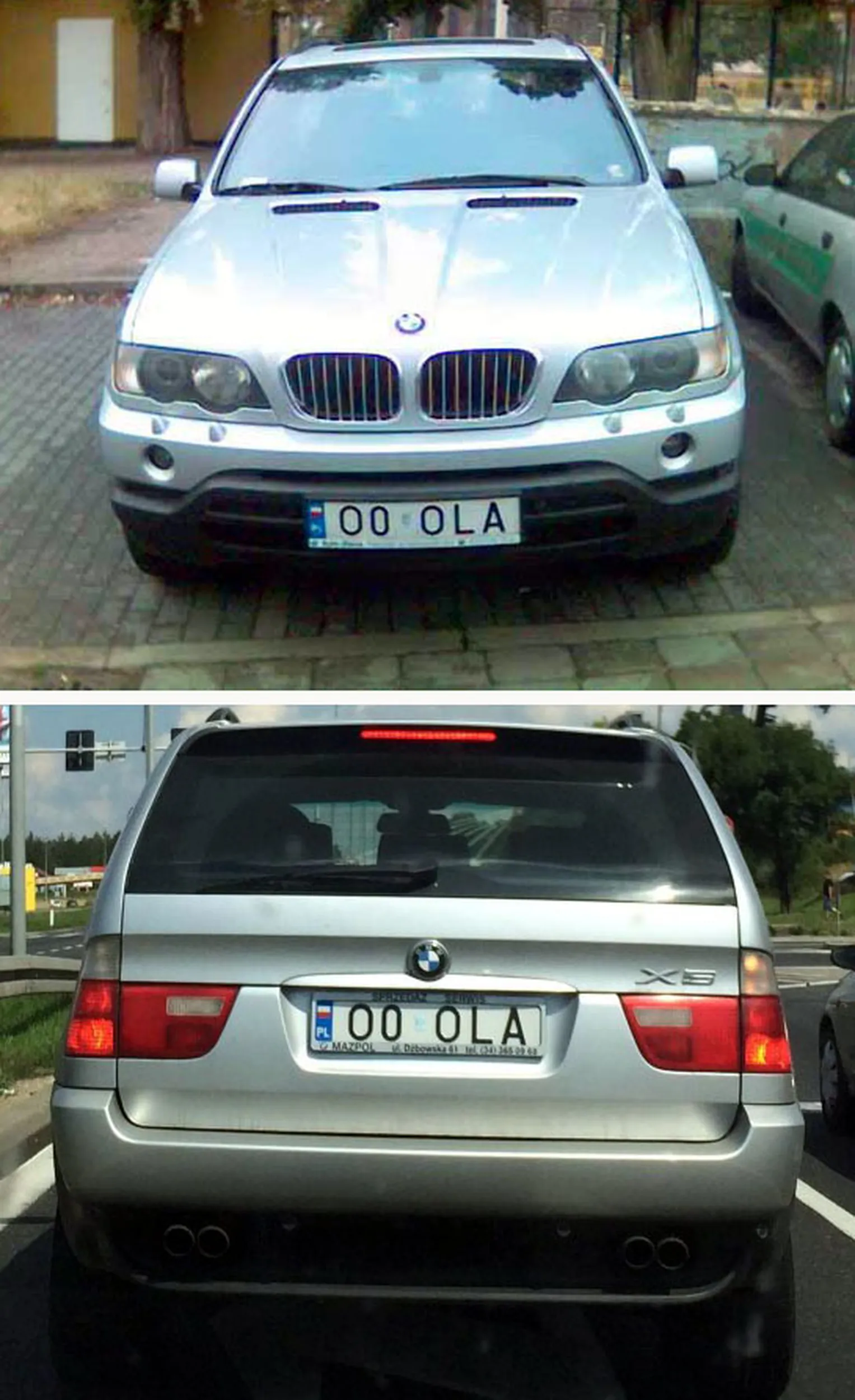 Fajny numer, blacha O0 OLA