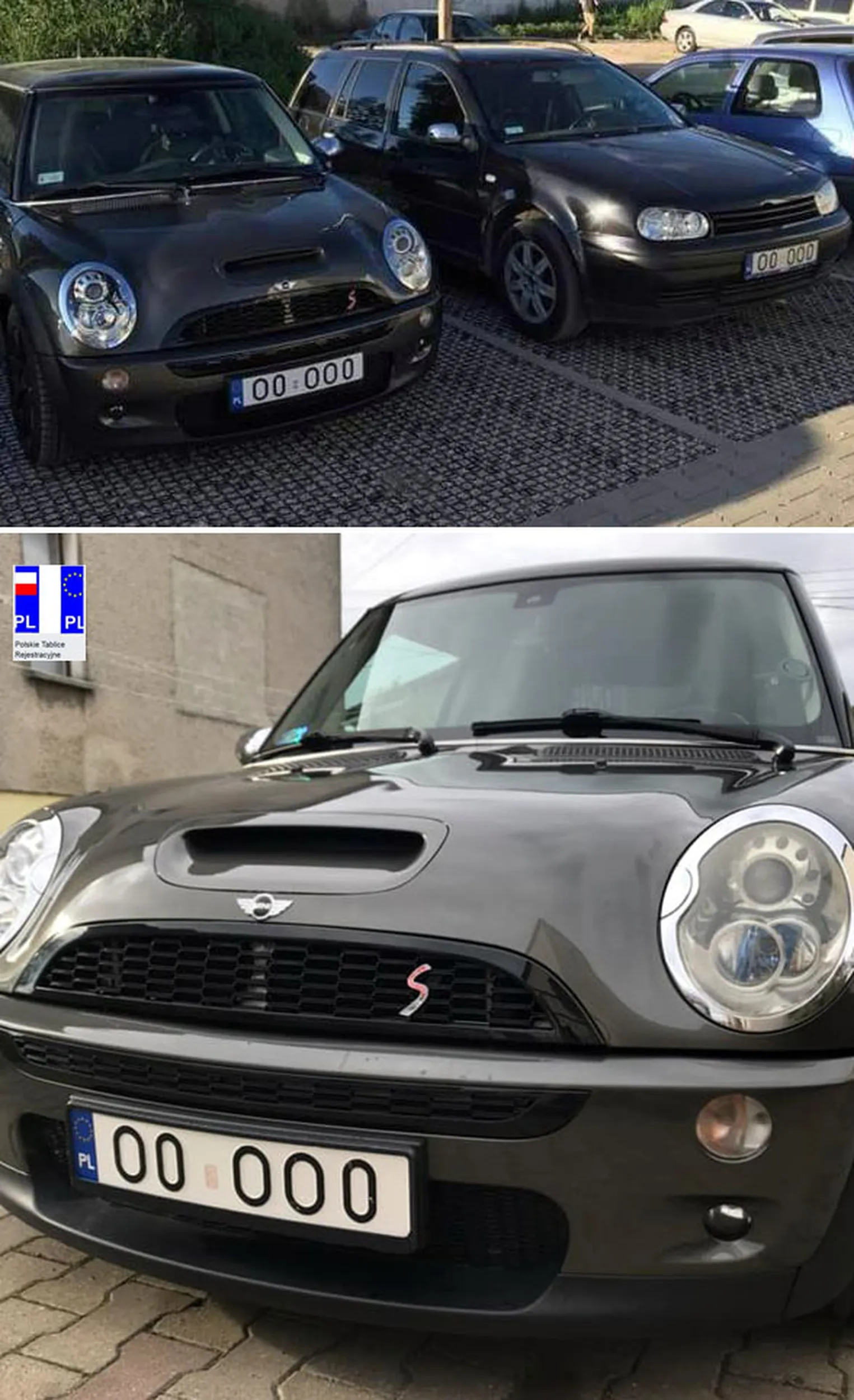 Fajny numer, blacha O0 OO0