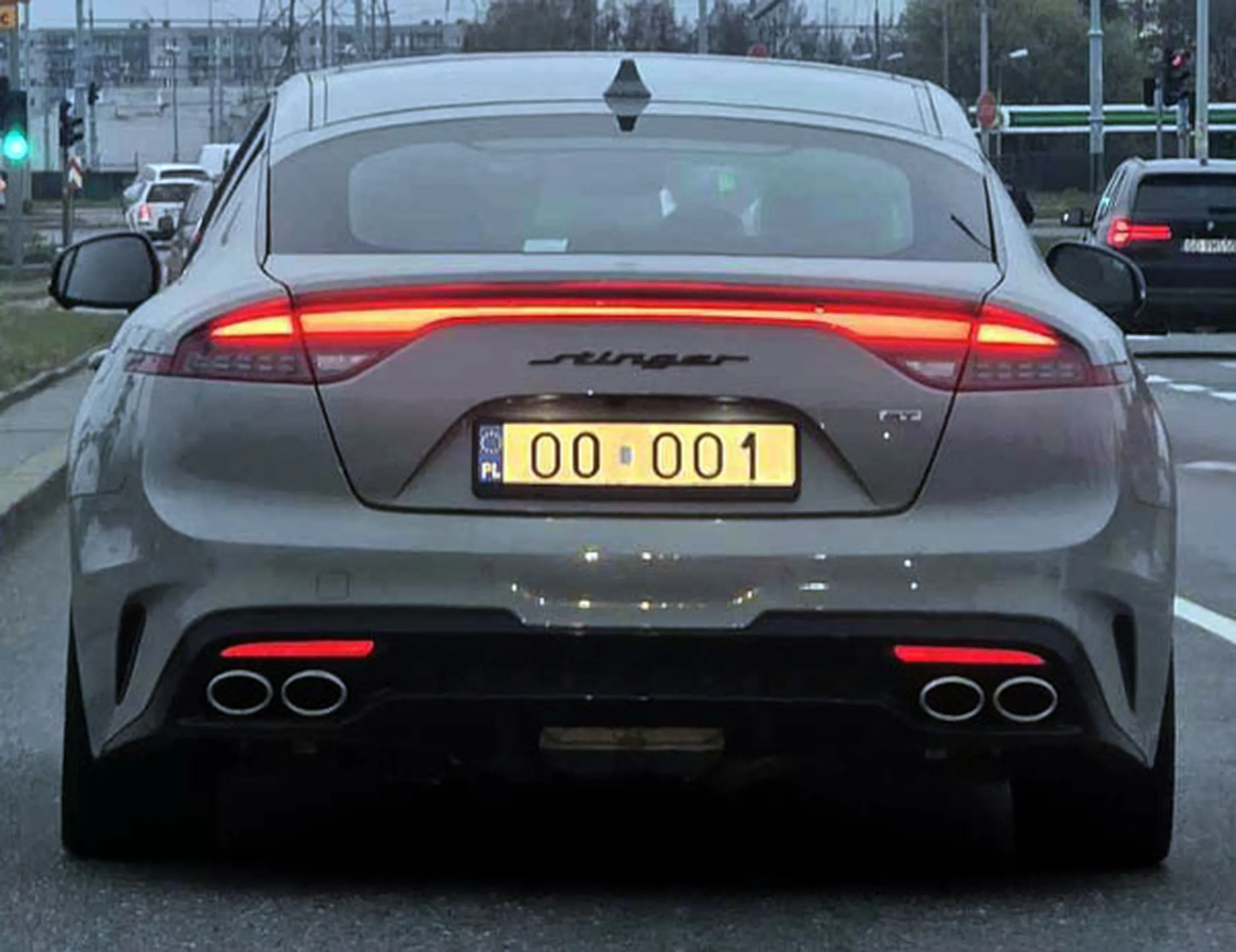 Fajny numer, blacha O0 OO1