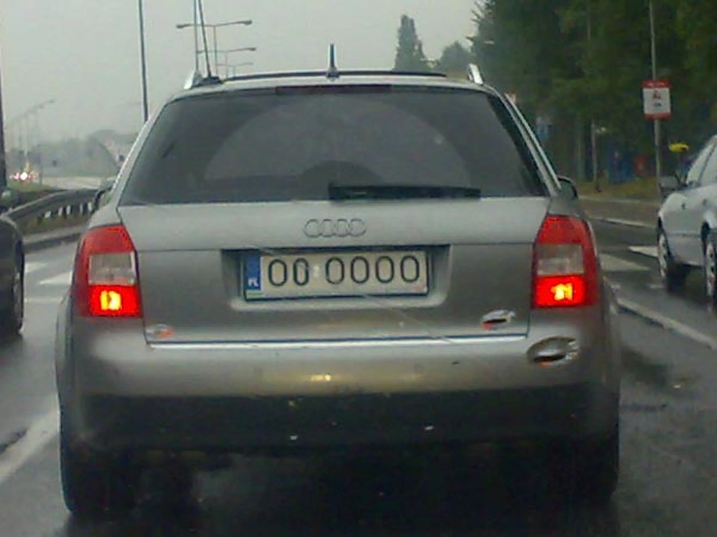 Fajny numer, blacha O0 OOOO