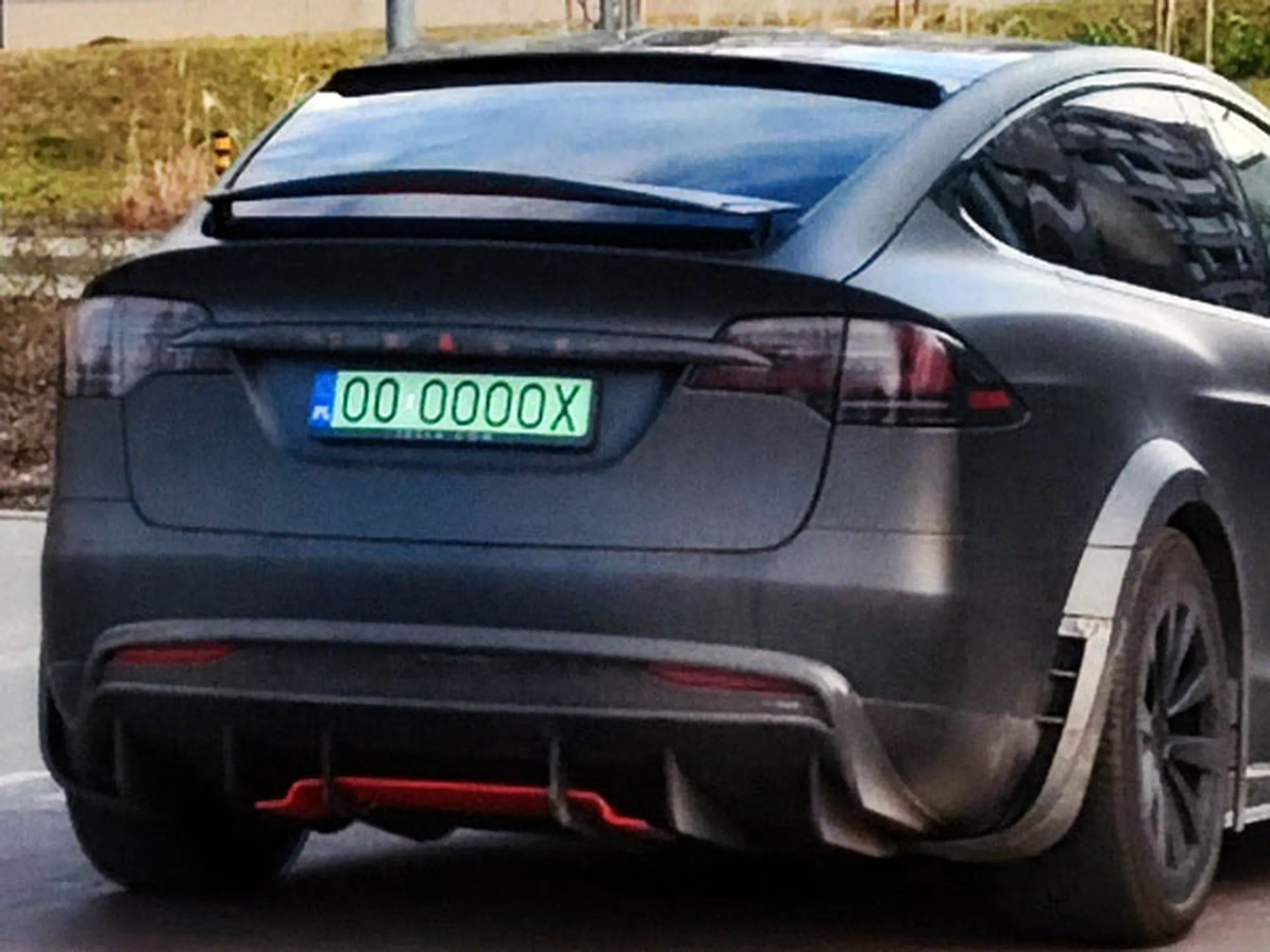 Fajny numer, blacha O0 OOOOX