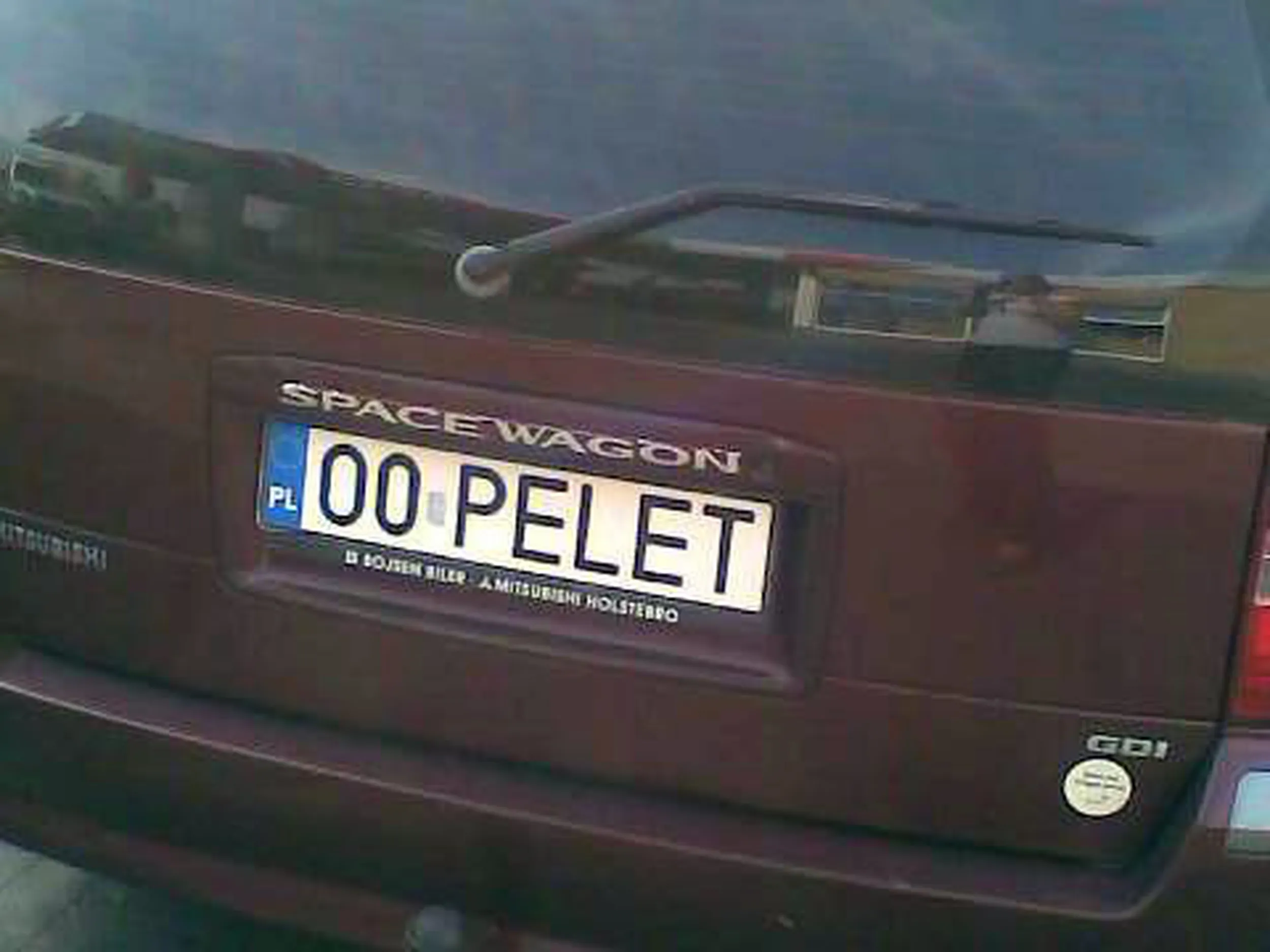 Fajny numer, blacha O0 PELET