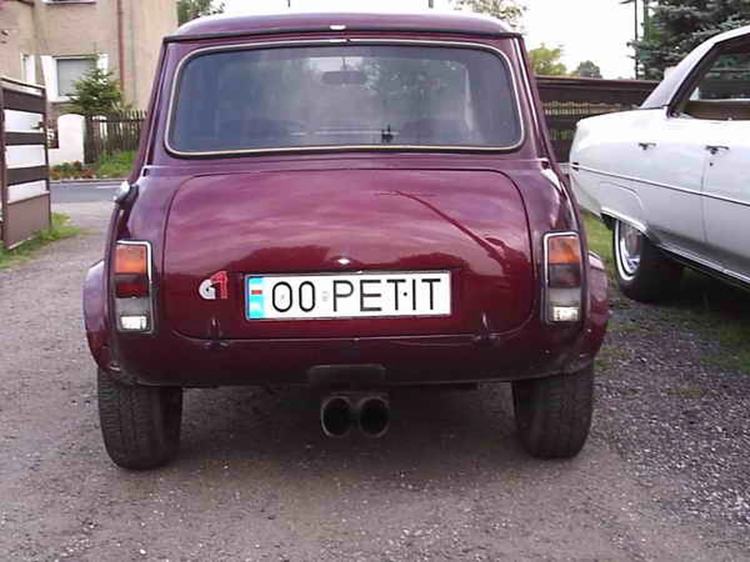 Fajny numer, blacha O0 PETIT