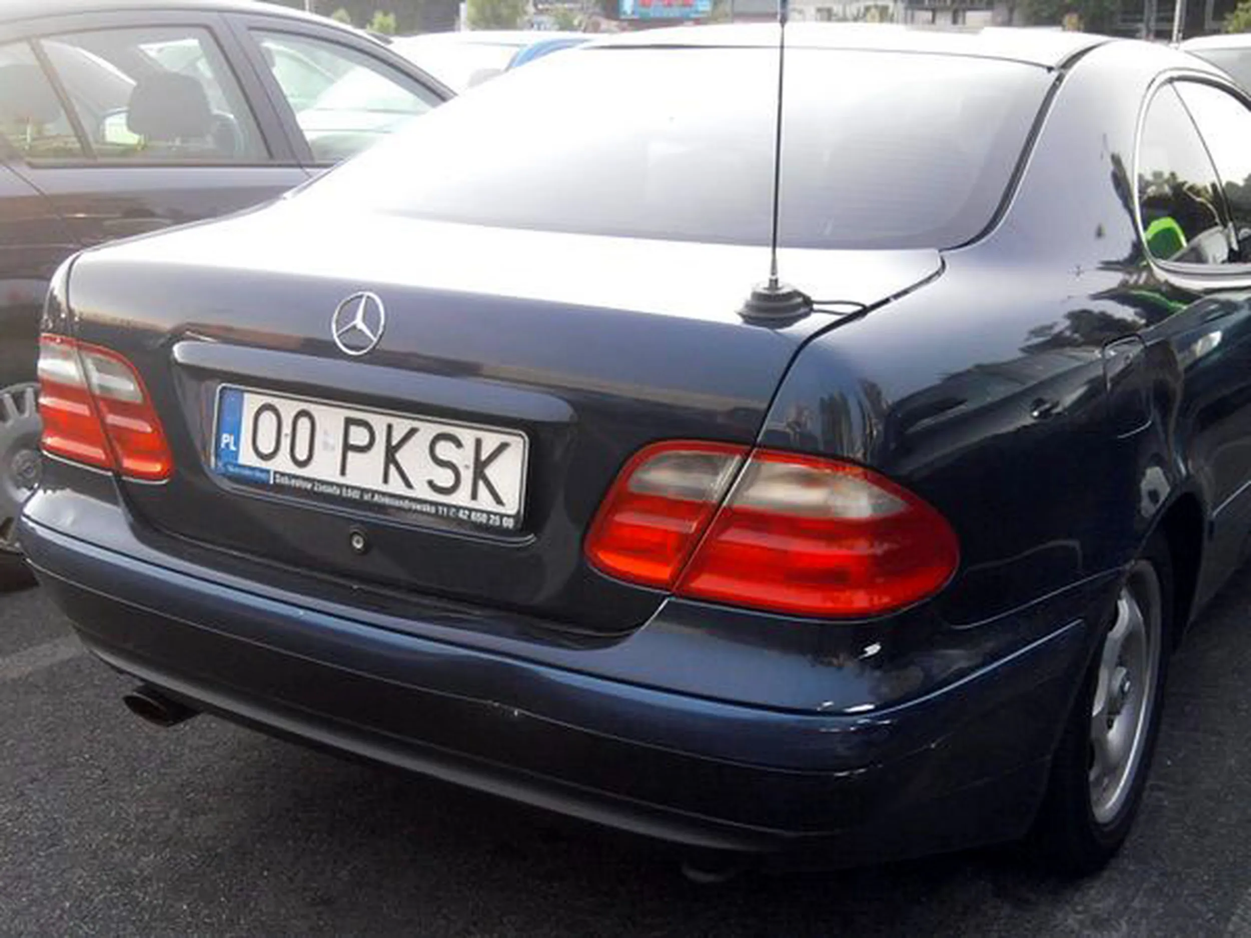 Fajny numer, blacha O0 PKSK