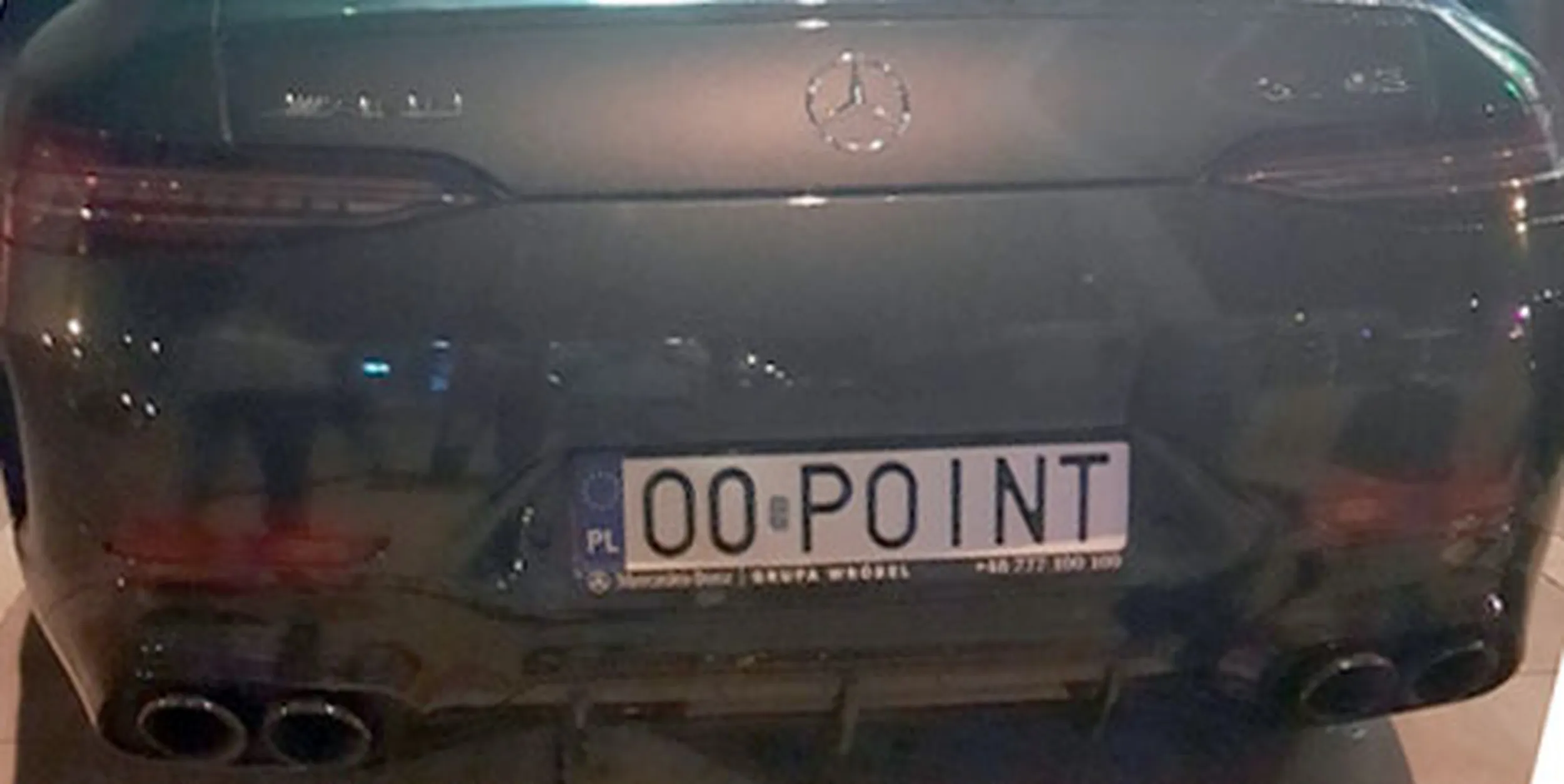 Fajny numer, blacha O0 POINT