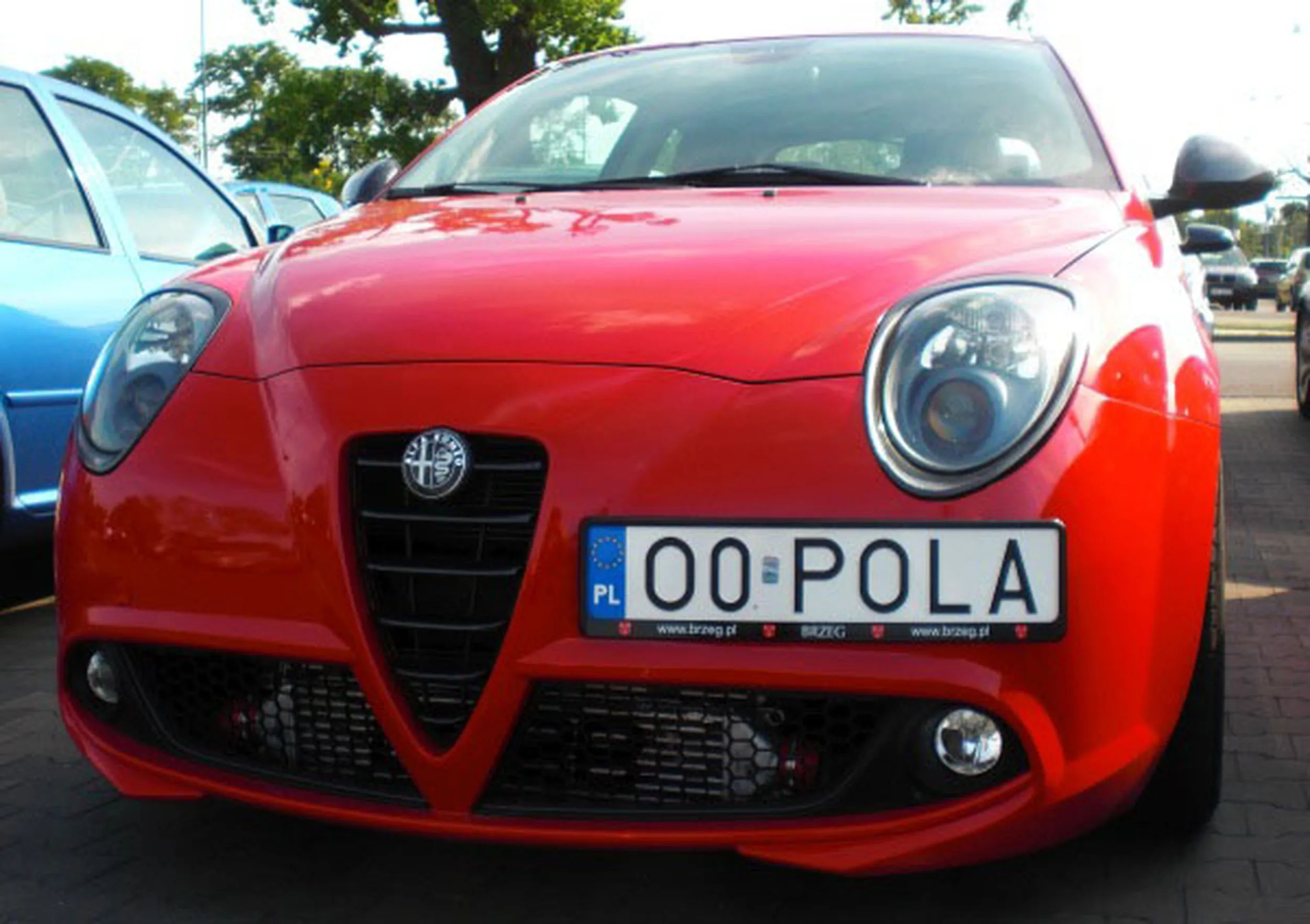 Fajny numer, blacha O0 POLA