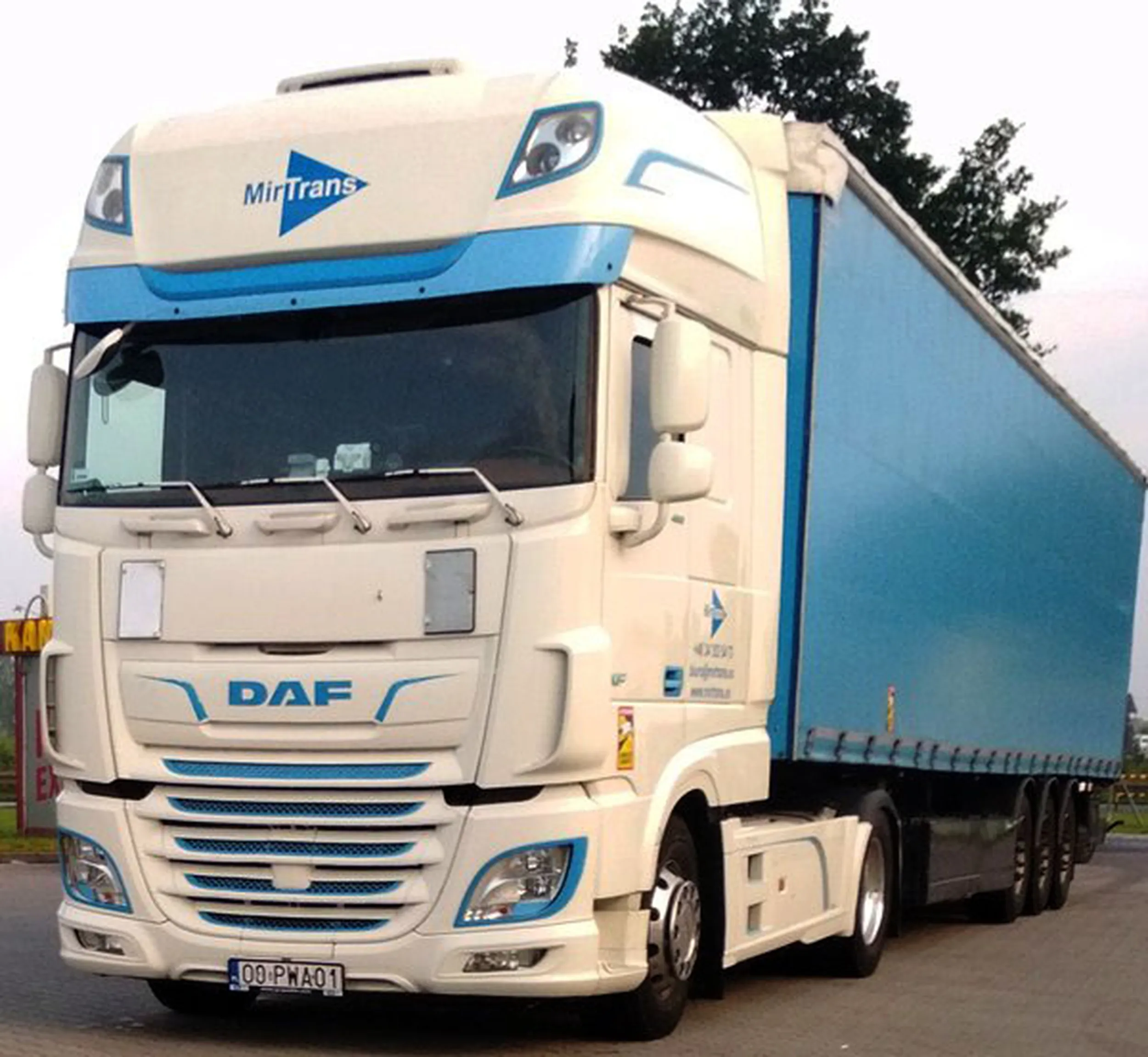 Fajny numer, blacha O0 PWA01