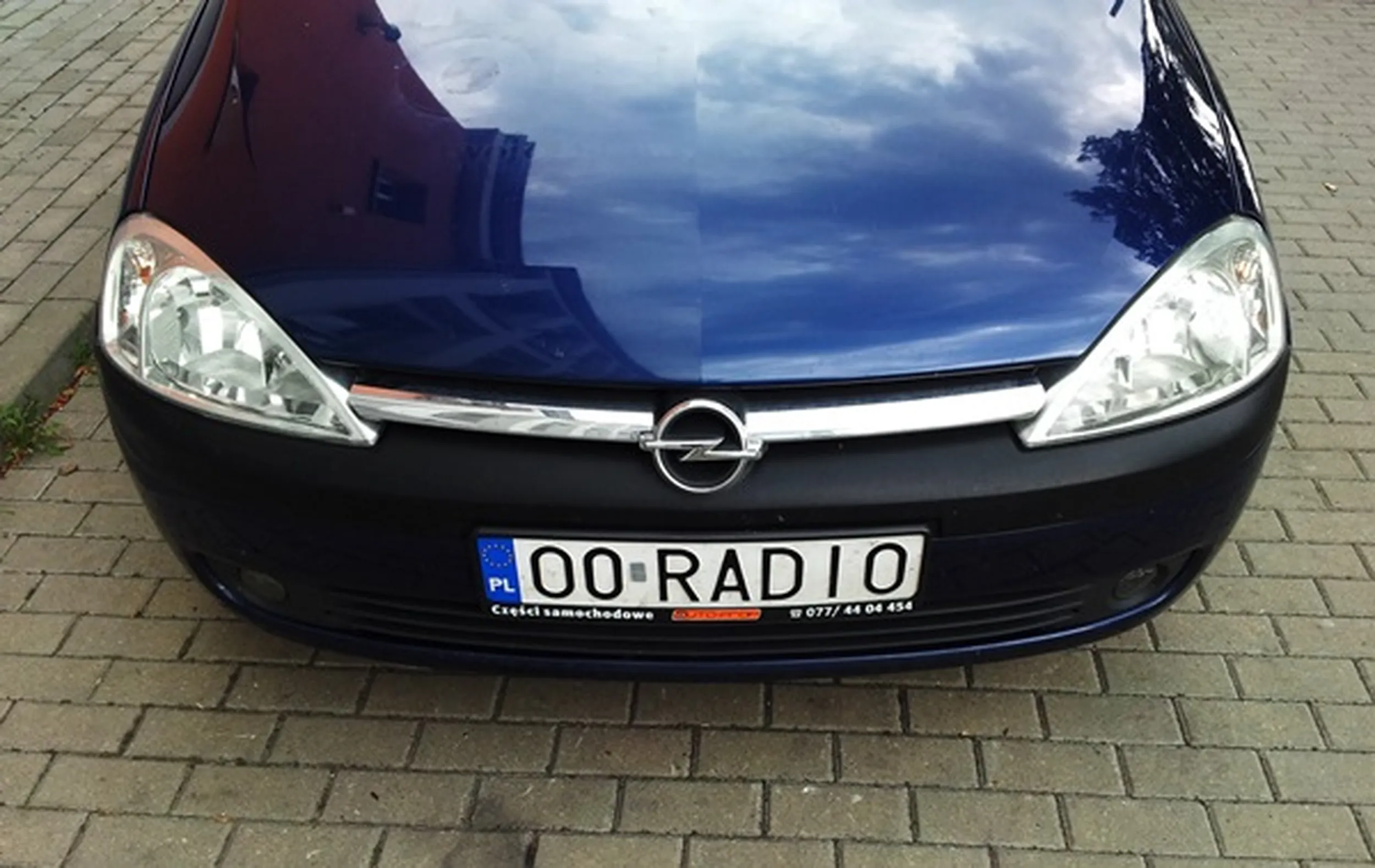 Fajny numer, blacha O0 RADIO