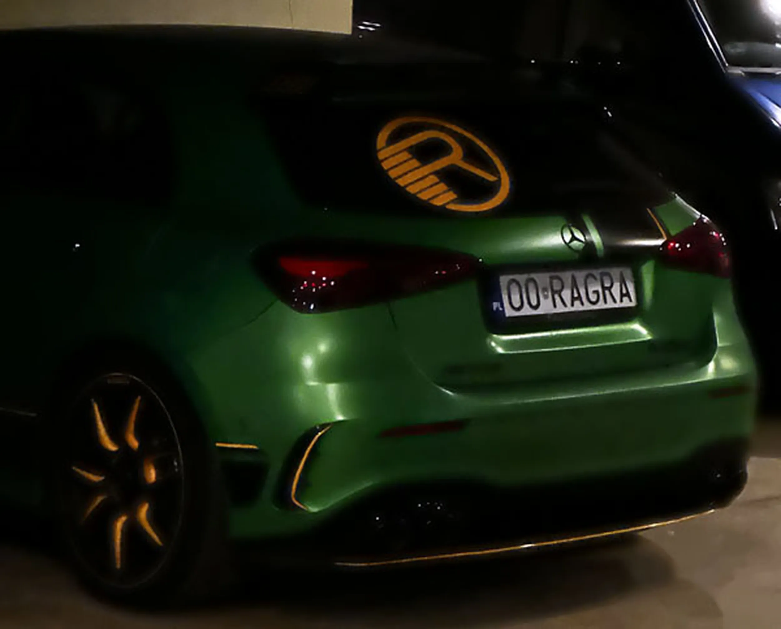 Fajny numer, blacha O0 RAGRA