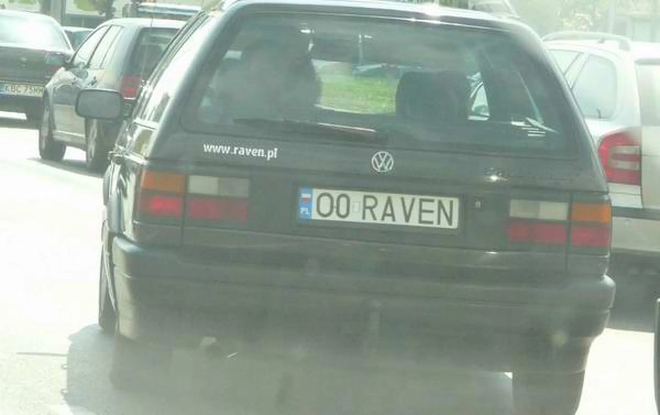 Fajny numer, blacha O0 RAVEN