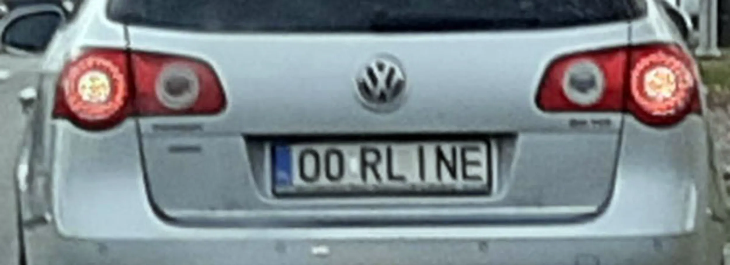 Fajny numer, blacha O0 RLINE